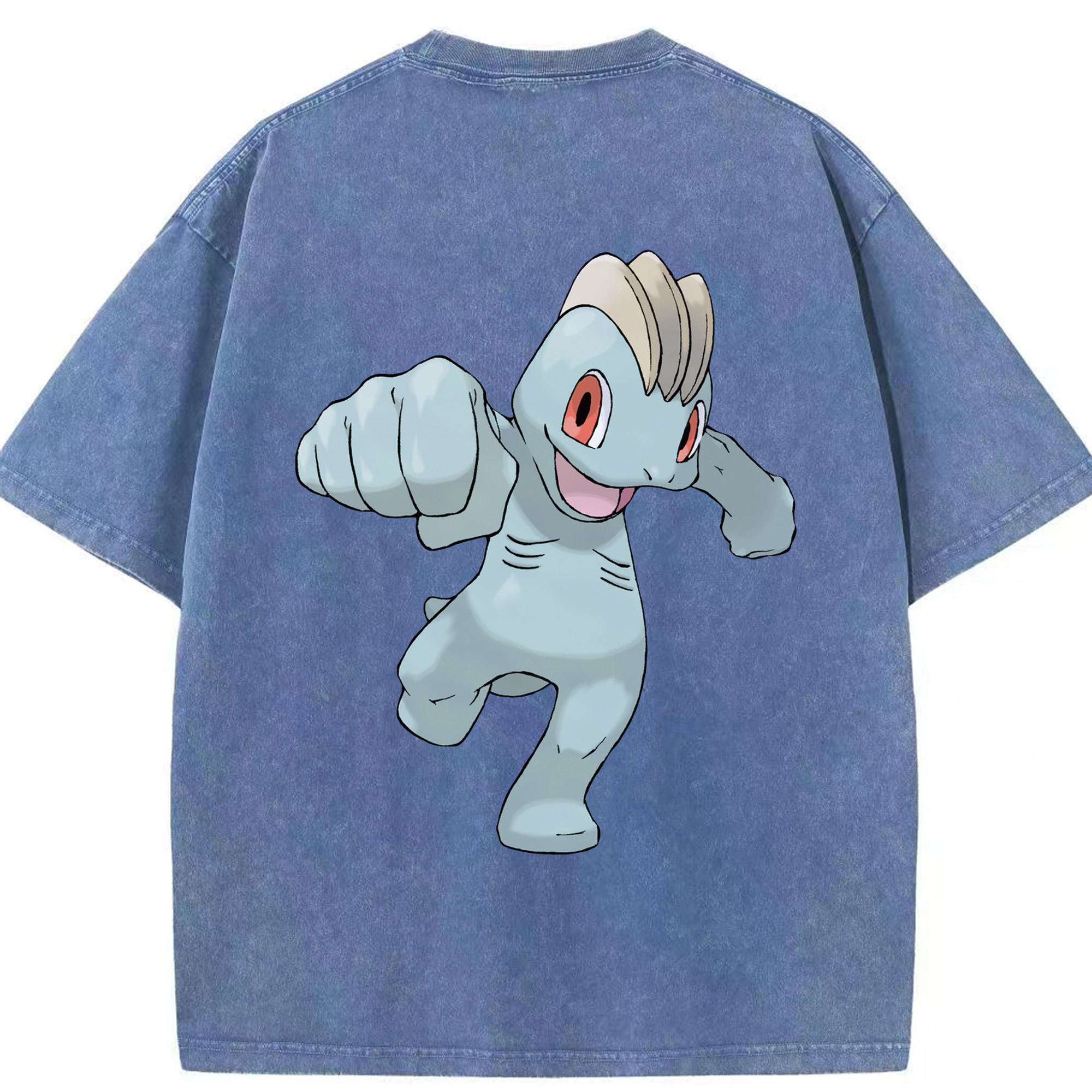 （画像用） ポケットモンスター Pokémon 綿100% ヴィンテージ風 半袖Tシャツ（背面プリント）