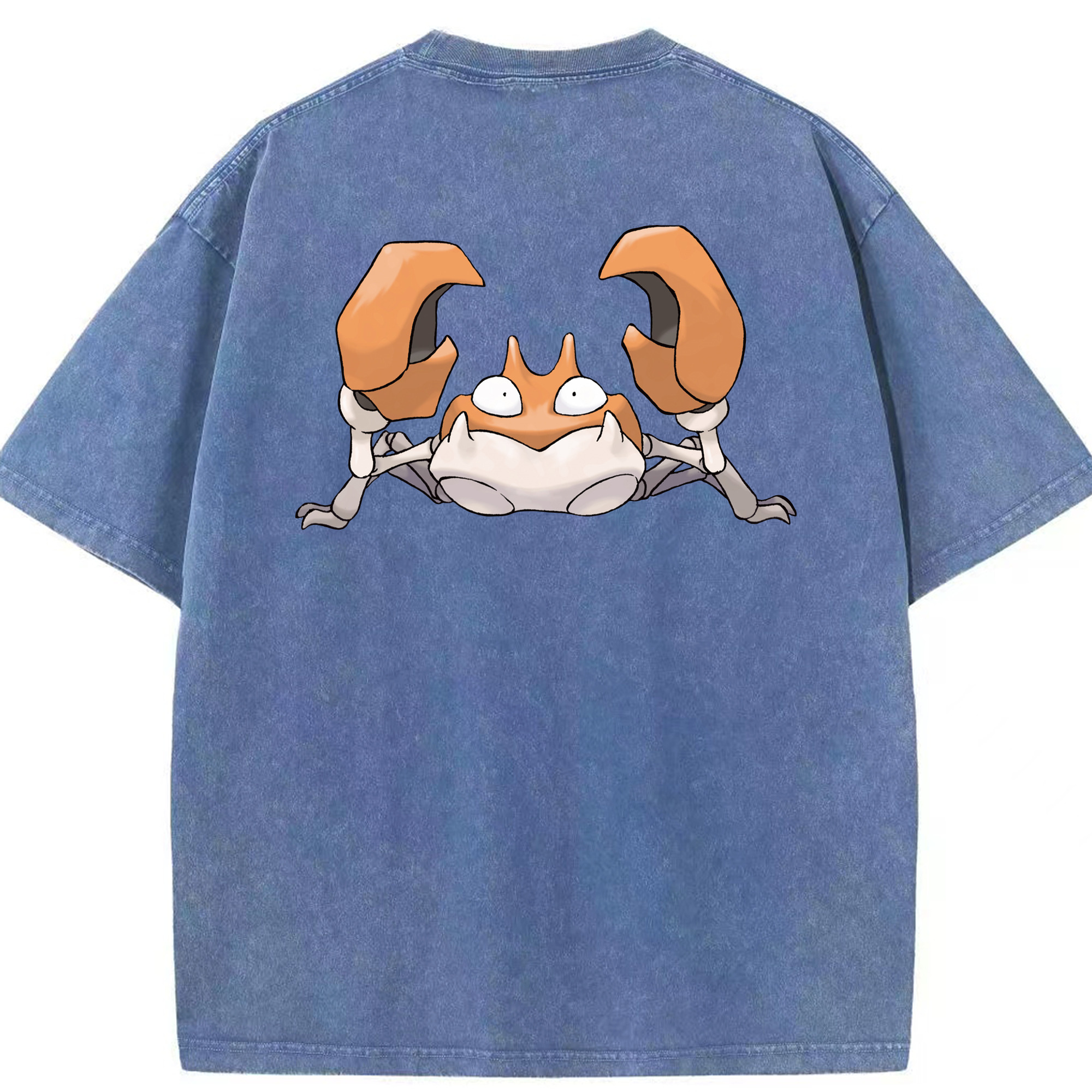 （画像用） ポケットモンスター Pokémon 綿100% ヴィンテージ風 半袖Tシャツ（背面プリント）