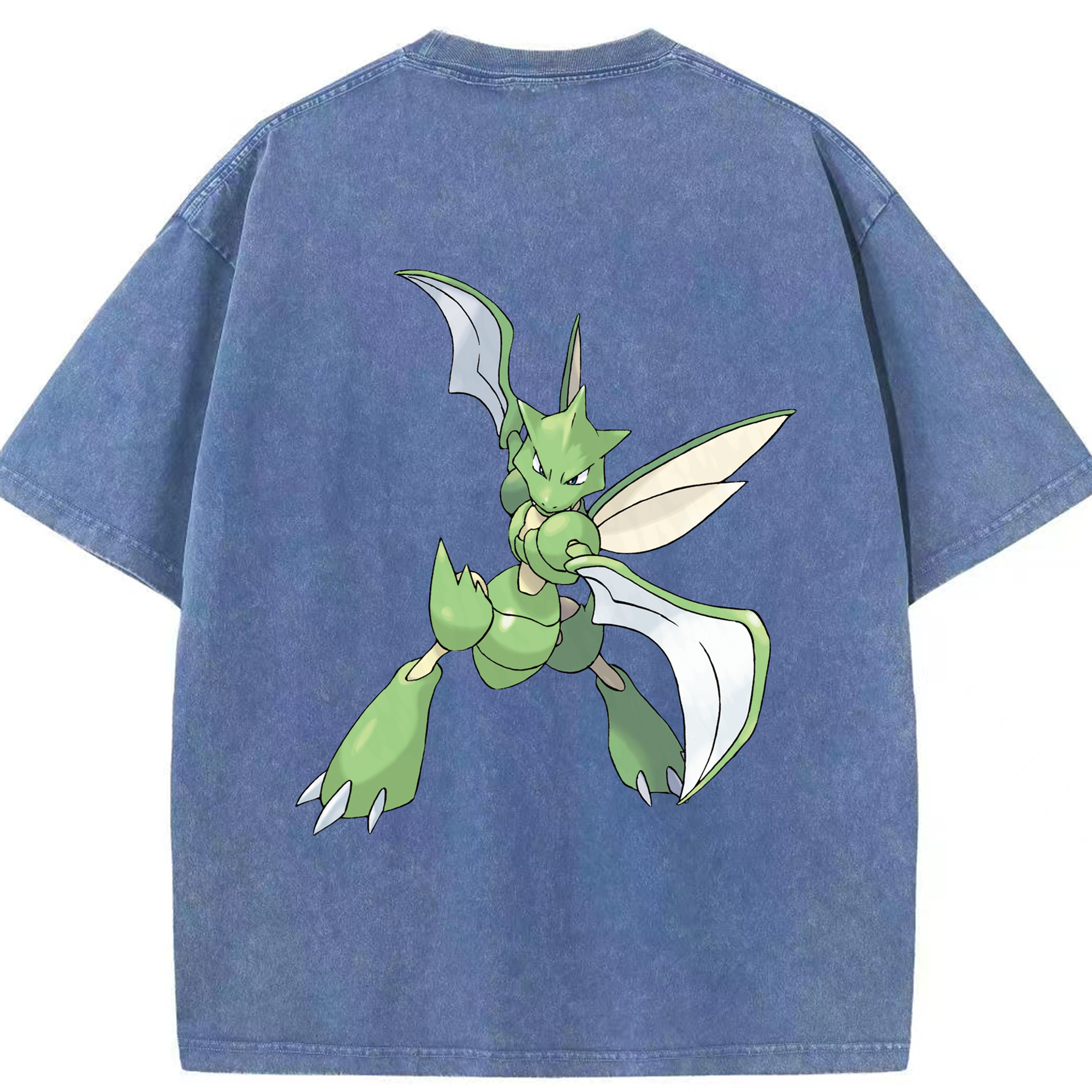 （画像用） ポケットモンスター Pokémon 綿100% ヴィンテージ風 半袖Tシャツ（背面プリント）
