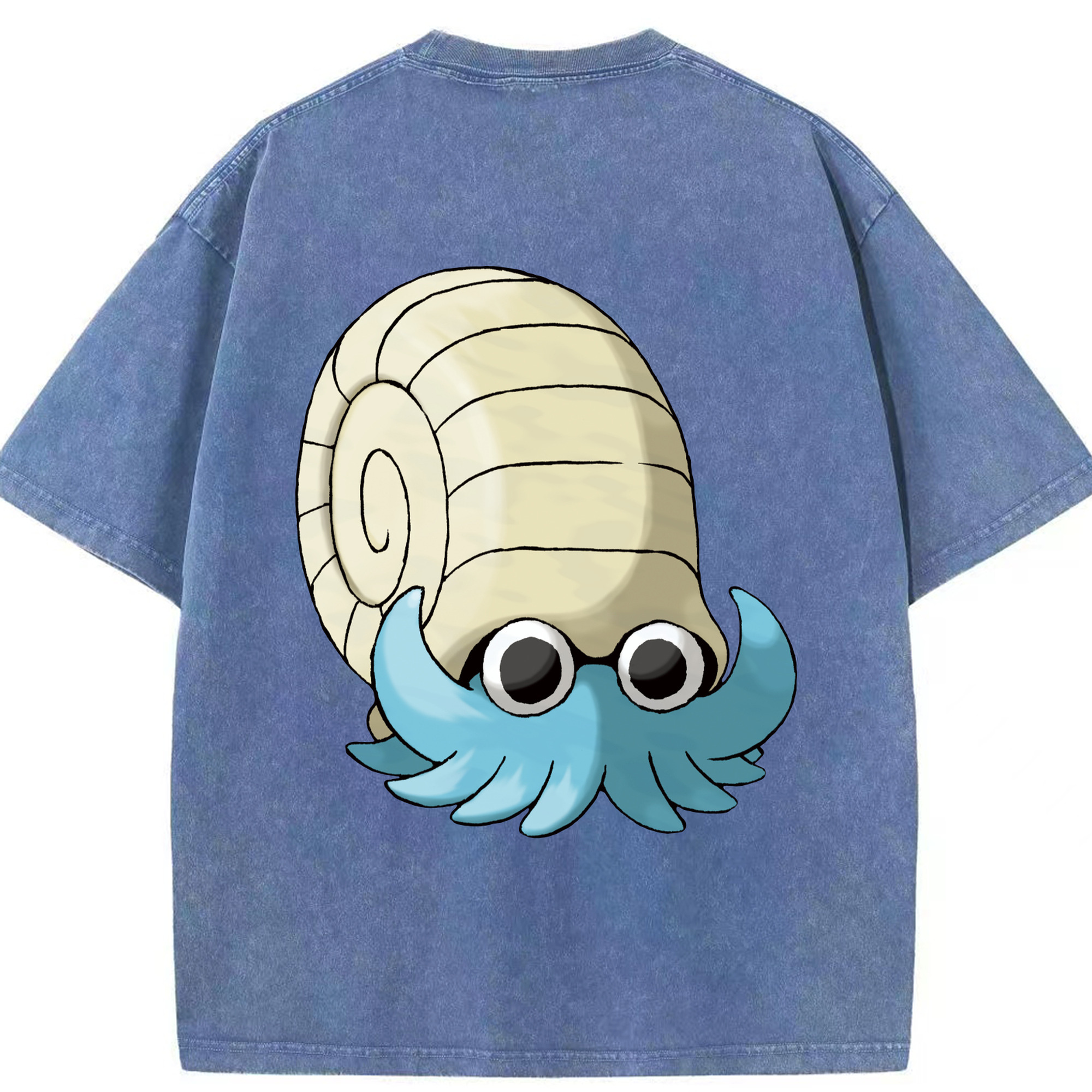 （画像用） ポケットモンスター Pokémon 綿100% ヴィンテージ風 半袖Tシャツ（背面プリント）