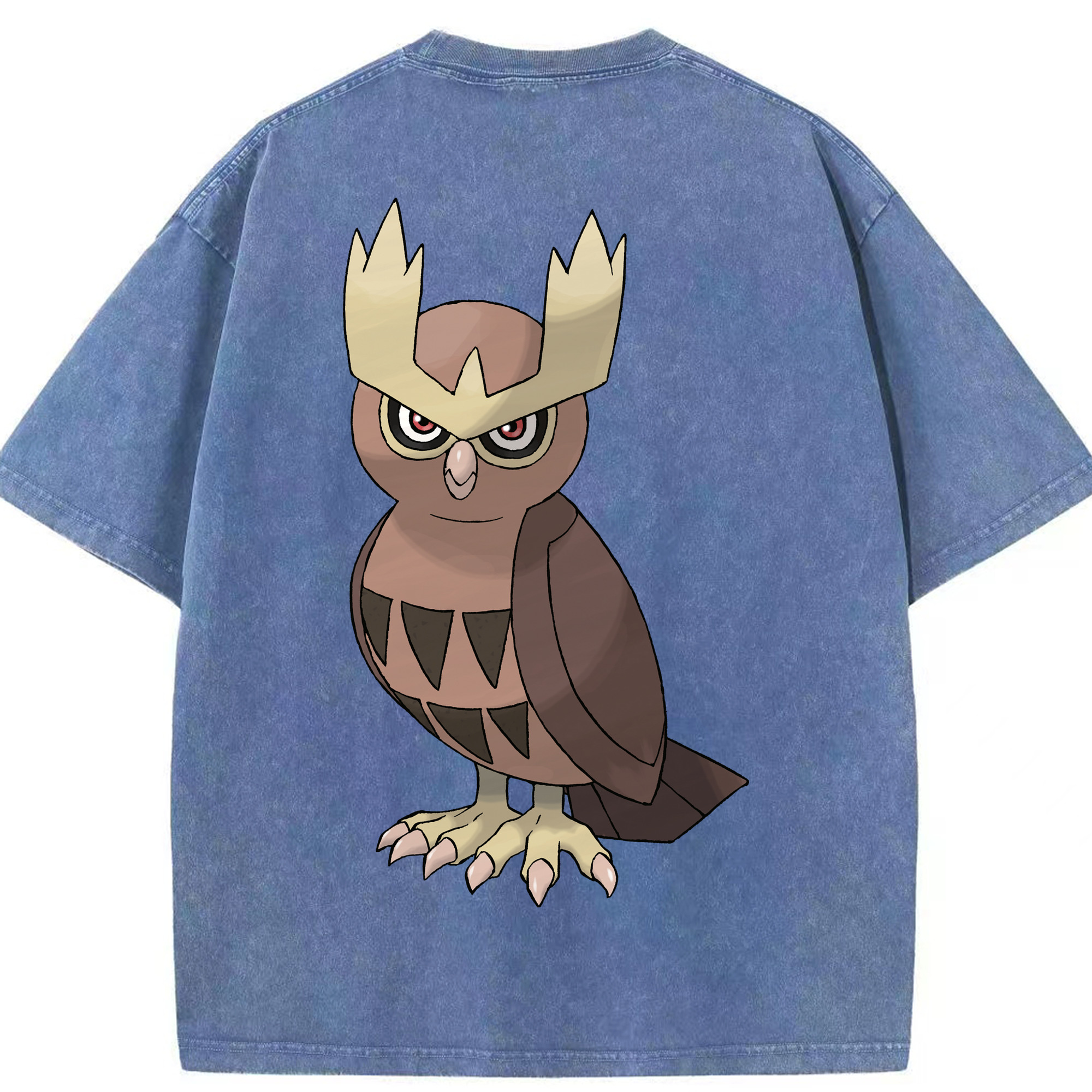 （画像用） ポケットモンスター Pokémon 綿100% ヴィンテージ風 半袖Tシャツ（背面プリント）
