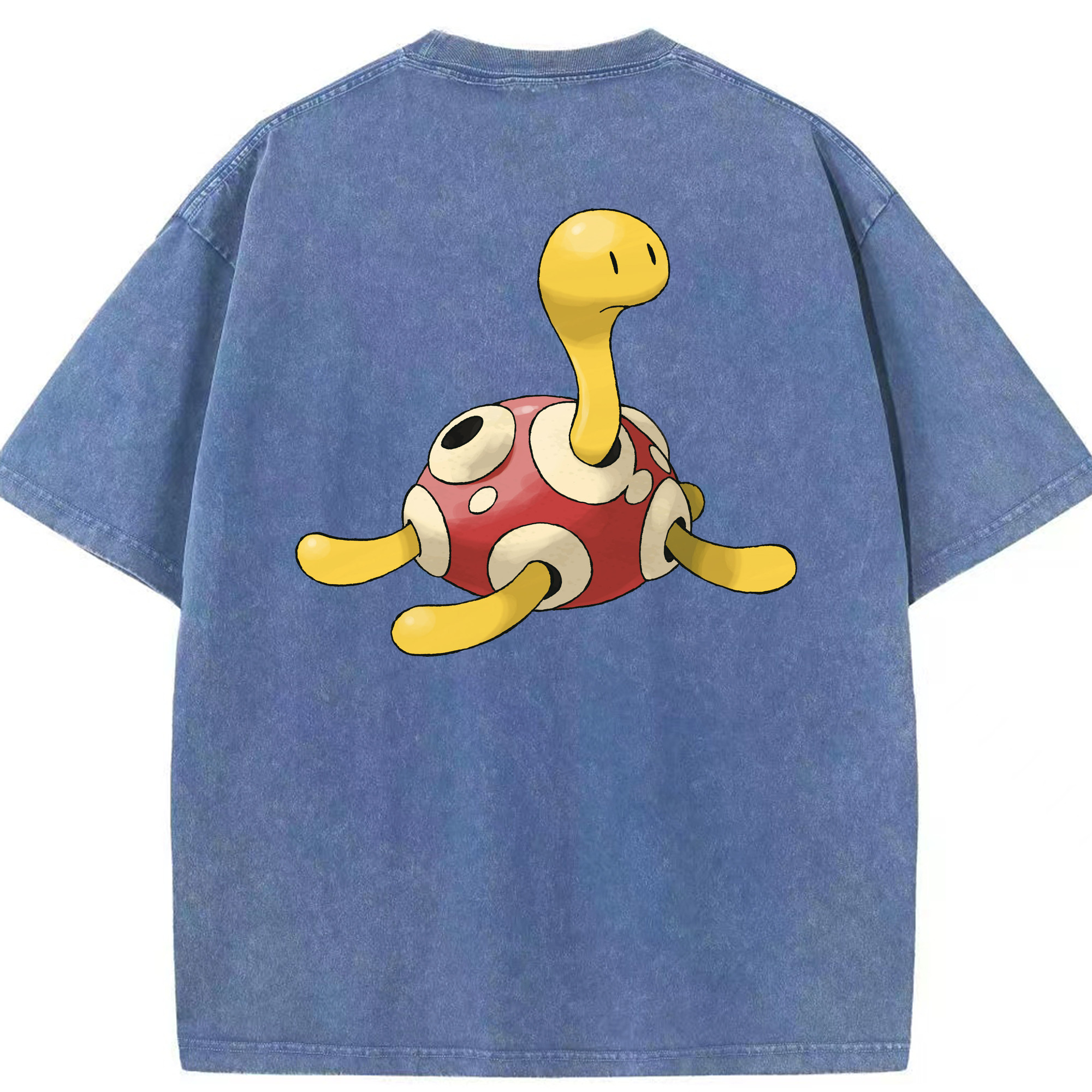 （画像用） ポケットモンスター Pokémon 綿100% ヴィンテージ風 半袖Tシャツ（背面プリント）