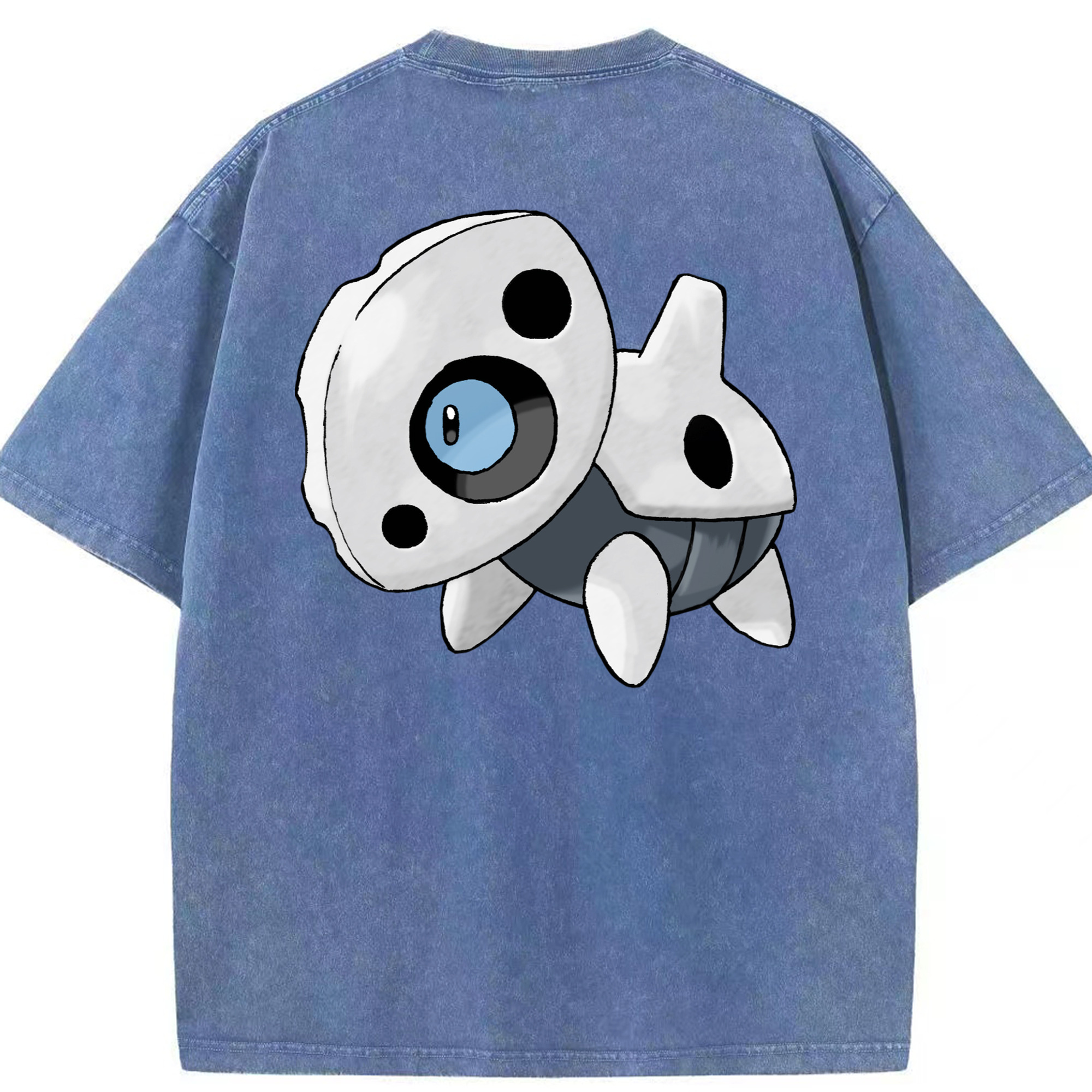 （画像用） ポケットモンスター Pokémon 綿100% ヴィンテージ風 半袖Tシャツ（背面プリント）