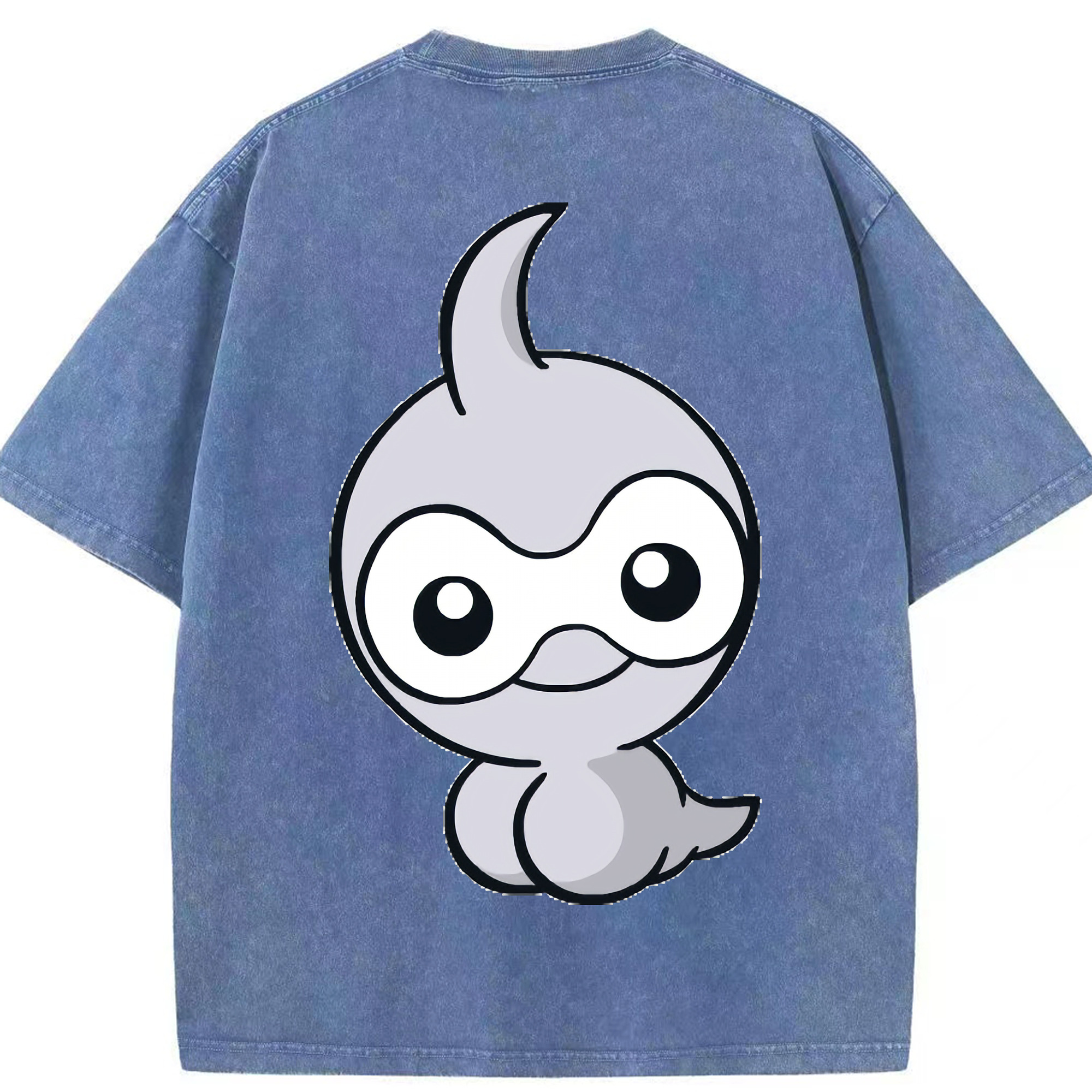 （画像用） ポケットモンスター Pokémon 綿100% ヴィンテージ風 半袖Tシャツ（背面プリント）