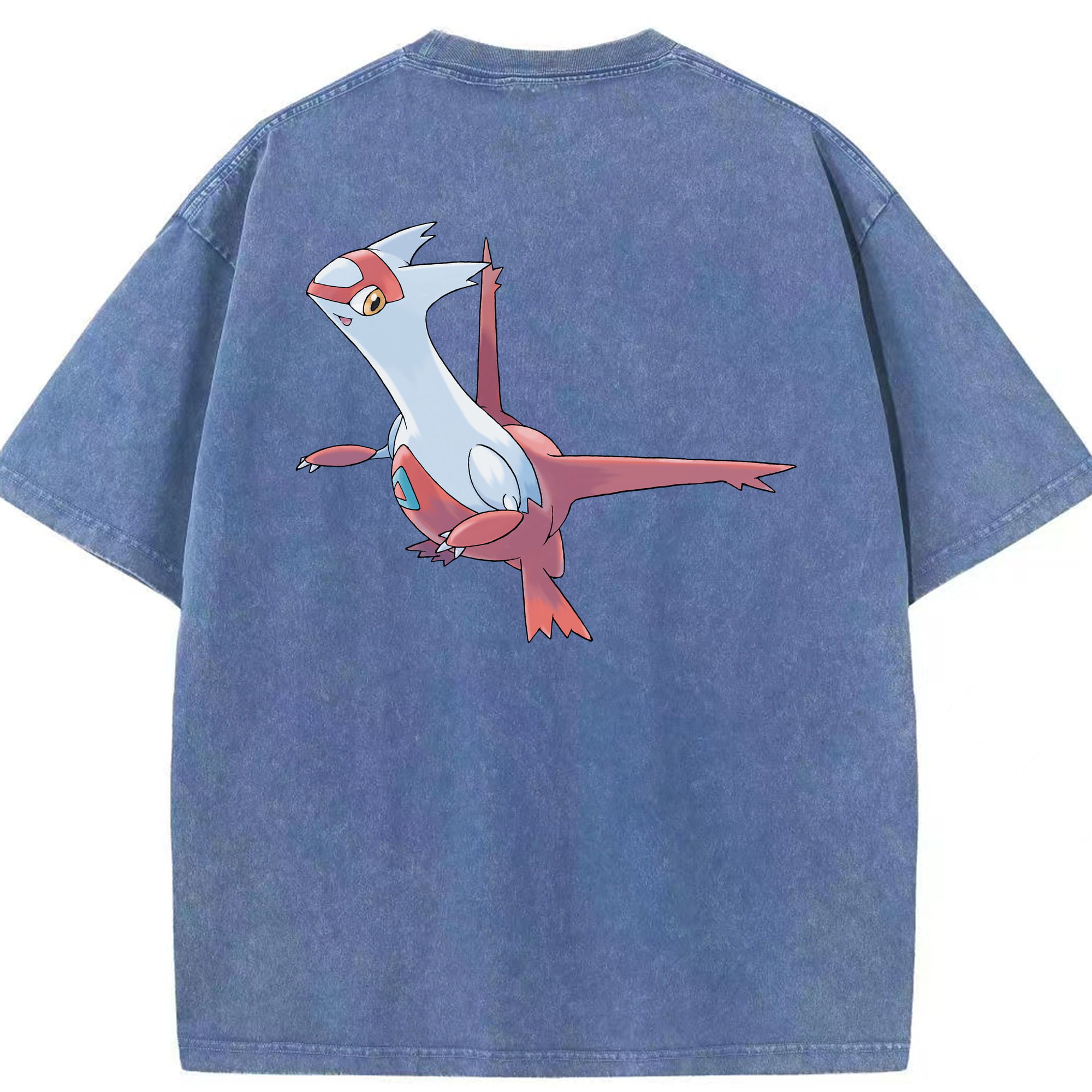 （画像用） ポケットモンスター Pokémon 綿100% ヴィンテージ風 半袖Tシャツ（背面プリント）