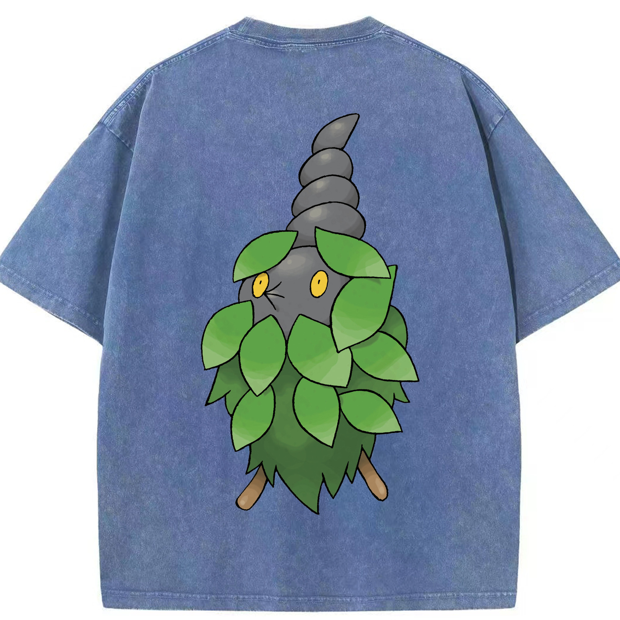 （画像用） ポケットモンスター Pokémon 綿100% ヴィンテージ風 半袖Tシャツ（背面プリント）