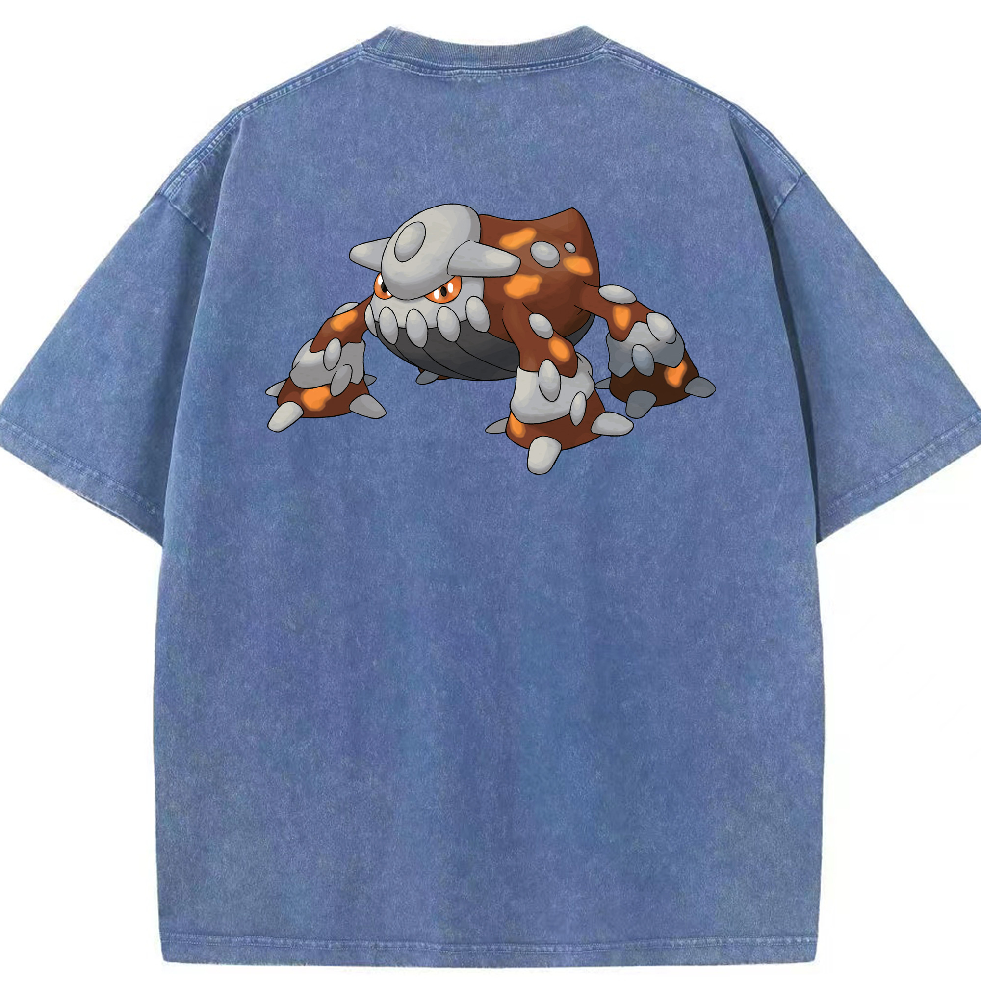 （画像用） ポケットモンスター Pokémon 綿100% ヴィンテージ風 半袖Tシャツ（背面プリント）