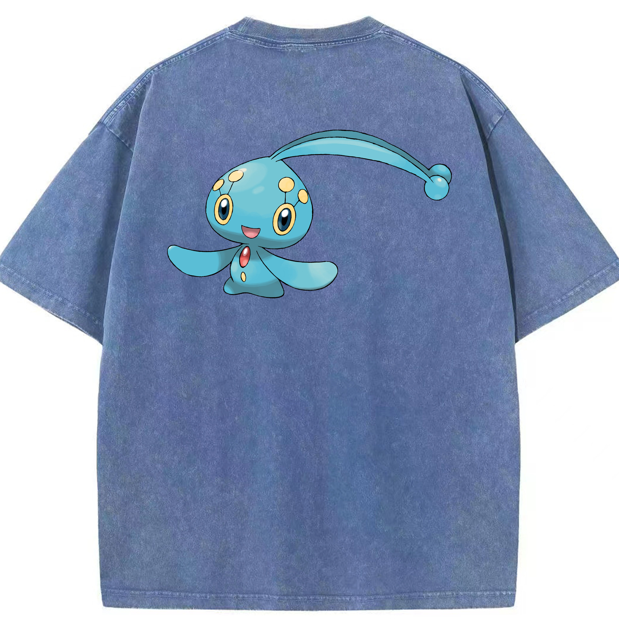 （画像用） ポケットモンスター Pokémon 綿100% ヴィンテージ風 半袖Tシャツ（背面プリント）
