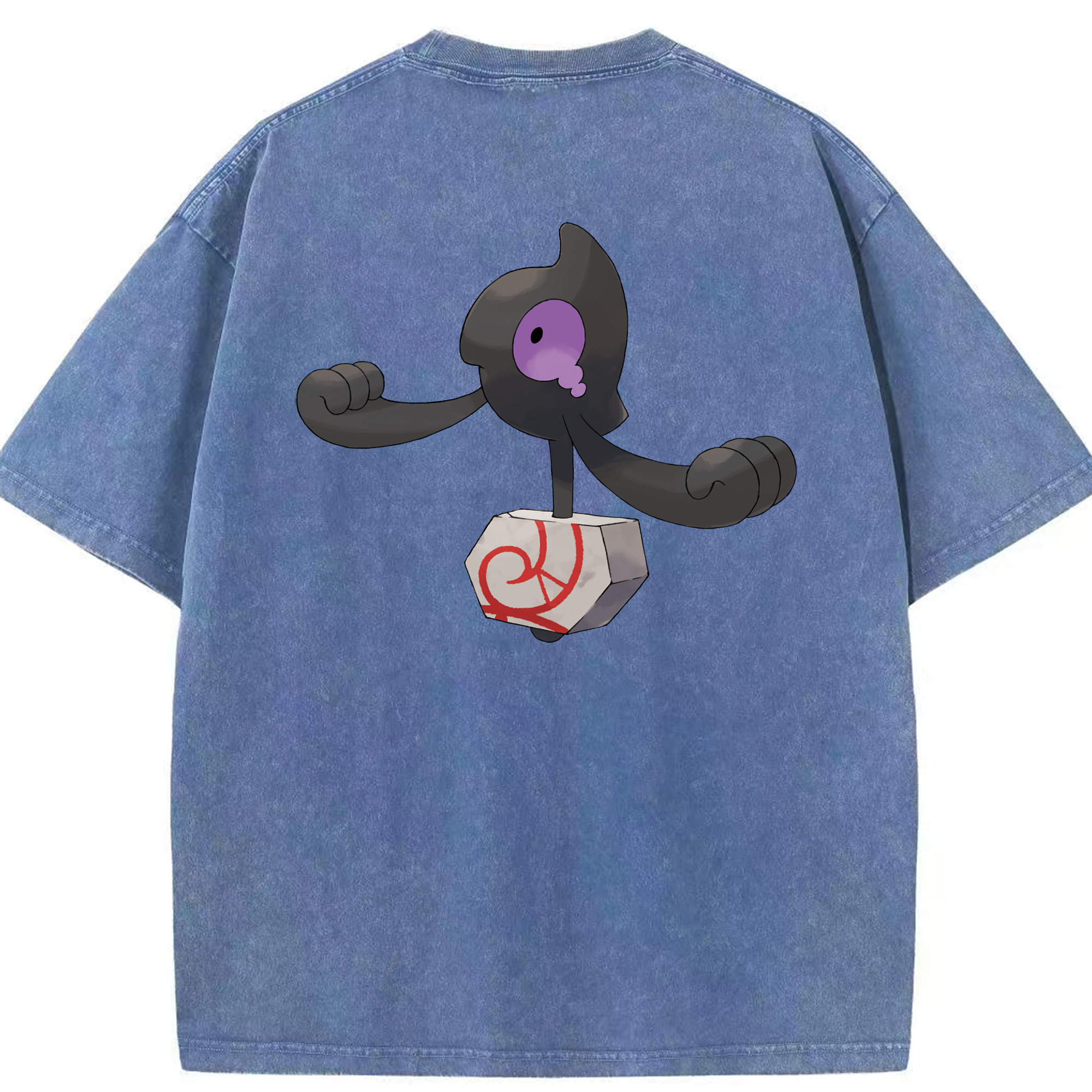 （画像用） ポケットモンスター Pokémon 綿100% ヴィンテージ風 半袖Tシャツ（背面プリント）
