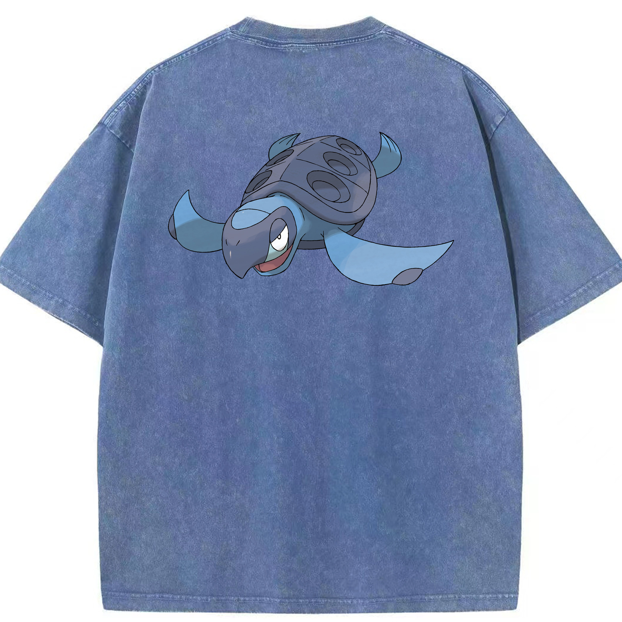 （画像用） ポケットモンスター Pokémon 綿100% ヴィンテージ風 半袖Tシャツ（背面プリント）