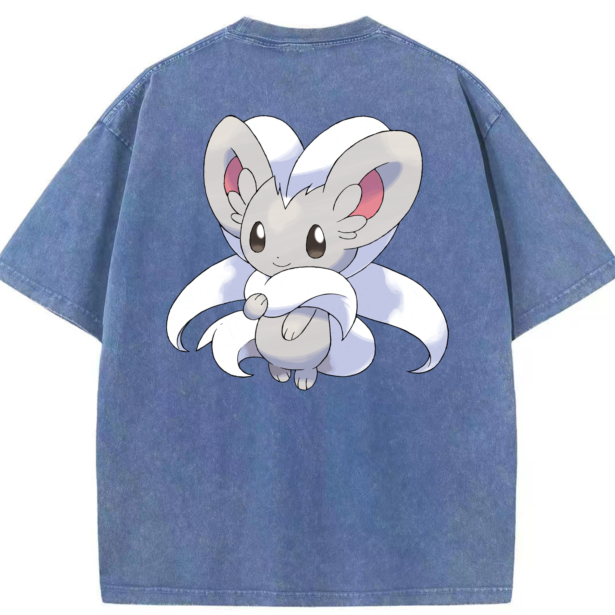 （画像用） ポケットモンスター Pokémon 綿100% ヴィンテージ風 半袖Tシャツ（背面プリント）