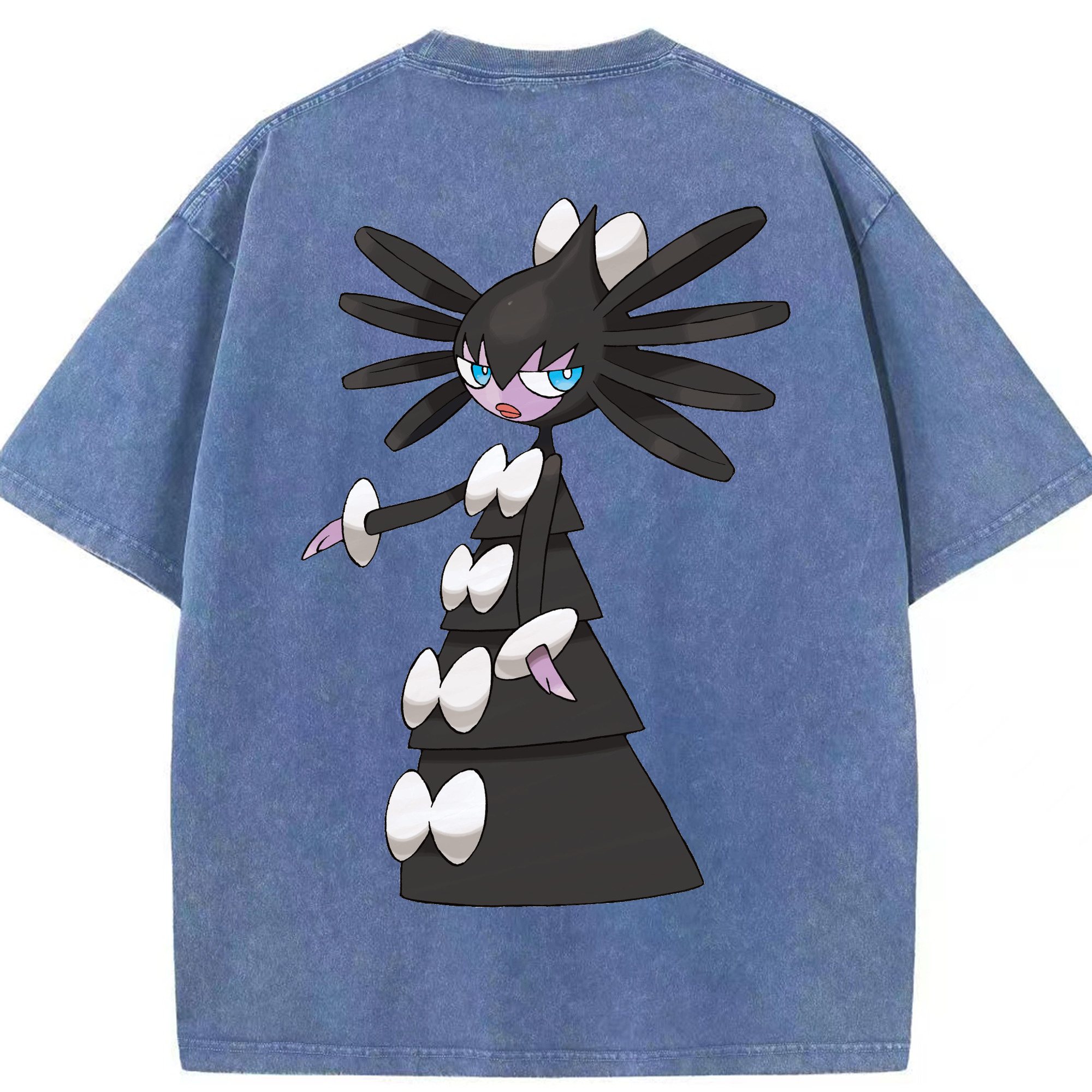 （画像用） ポケットモンスター Pokémon 綿100% ヴィンテージ風 半袖Tシャツ（背面プリント）