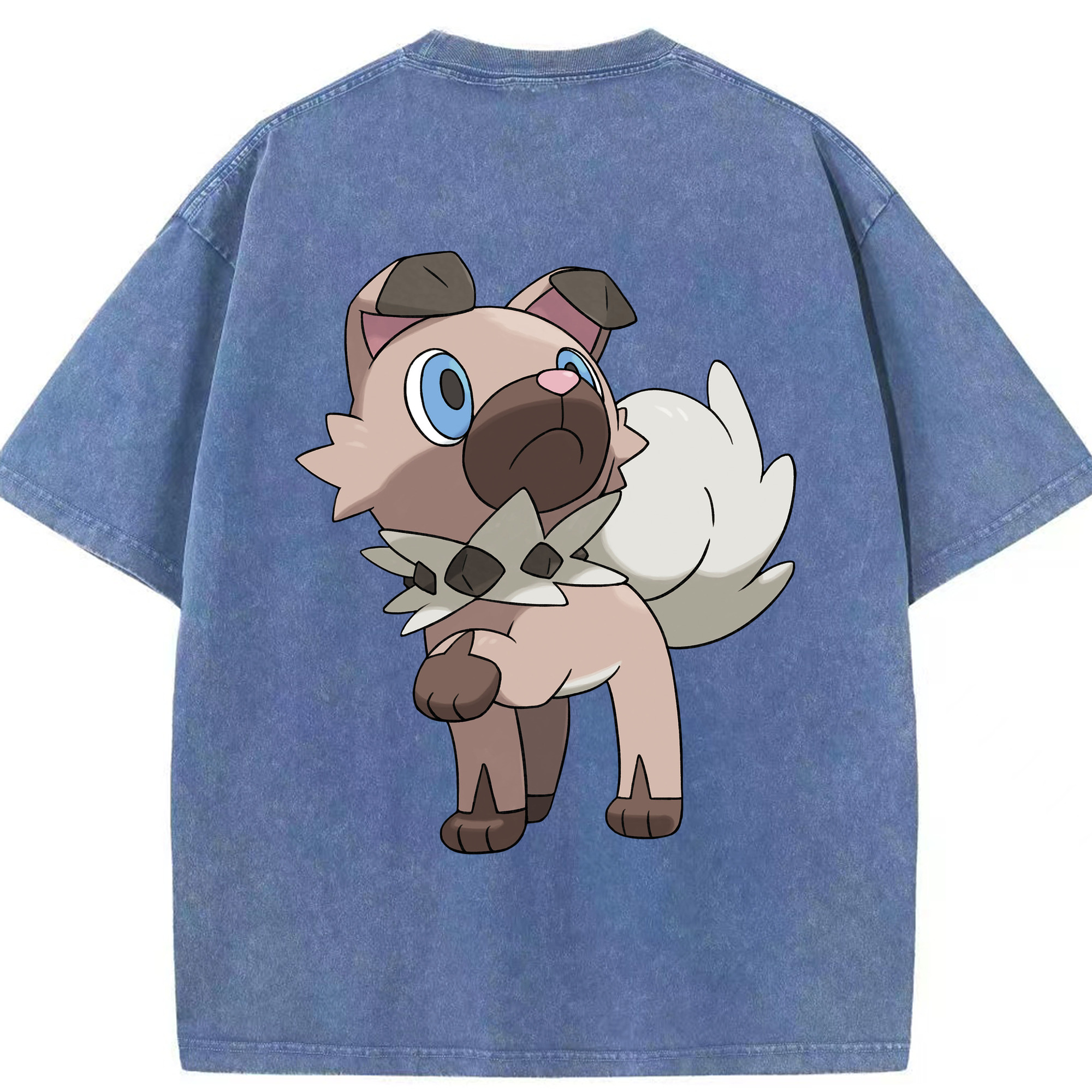 （画像用） ポケットモンスター Pokémon 綿100% ヴィンテージ風 半袖Tシャツ（背面プリント）