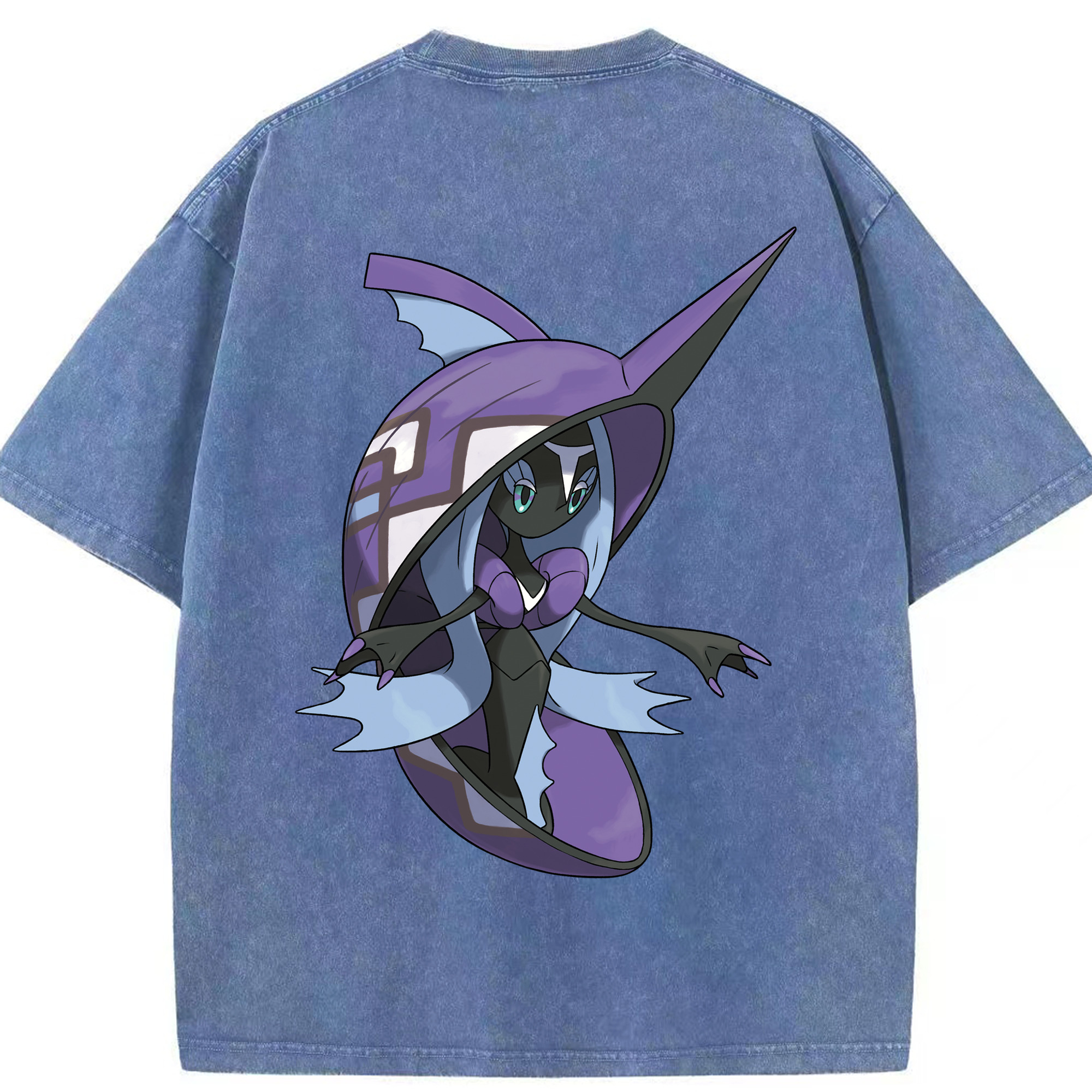 （画像用） ポケットモンスター Pokémon 綿100% ヴィンテージ風 半袖Tシャツ（背面プリント）