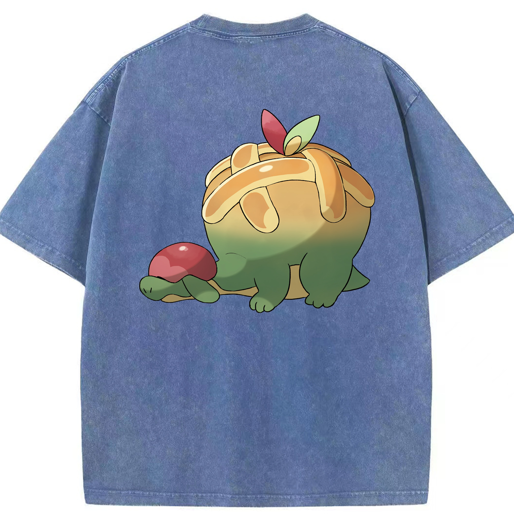 （画像用） ポケットモンスター Pokémon 綿100% ヴィンテージ風 半袖Tシャツ（背面プリント）
