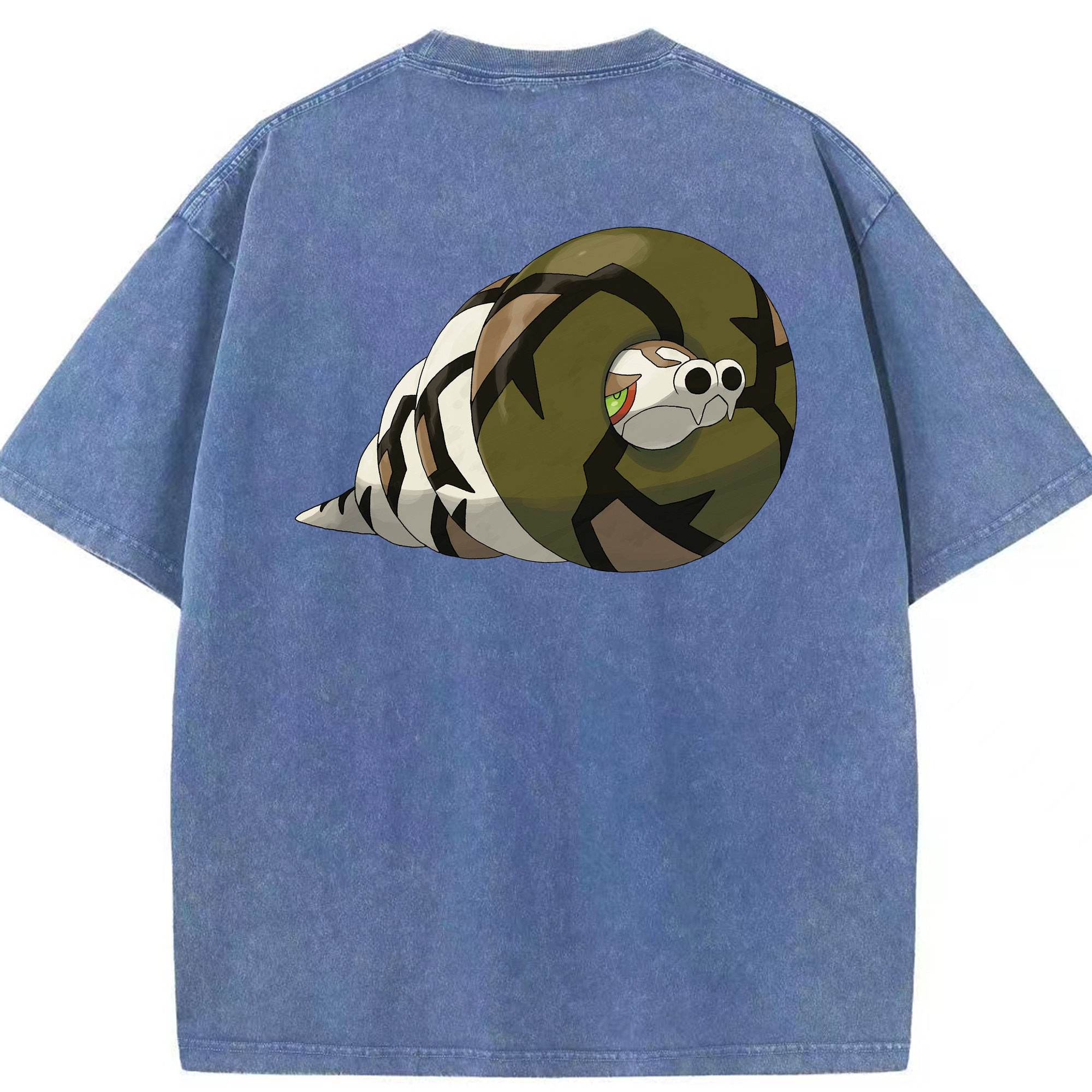 （画像用） ポケットモンスター Pokémon 綿100% ヴィンテージ風 半袖Tシャツ（背面プリント）