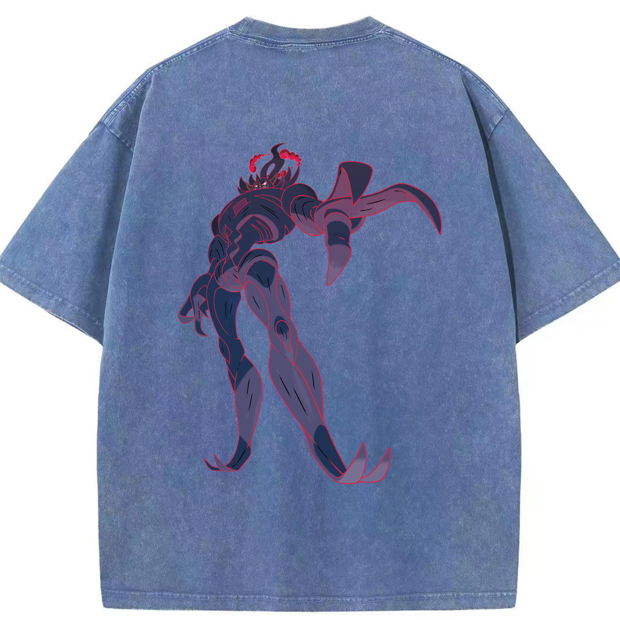 （画像用） ポケットモンスター Pokémon 綿100% ヴィンテージ風 半袖Tシャツ（背面プリント）