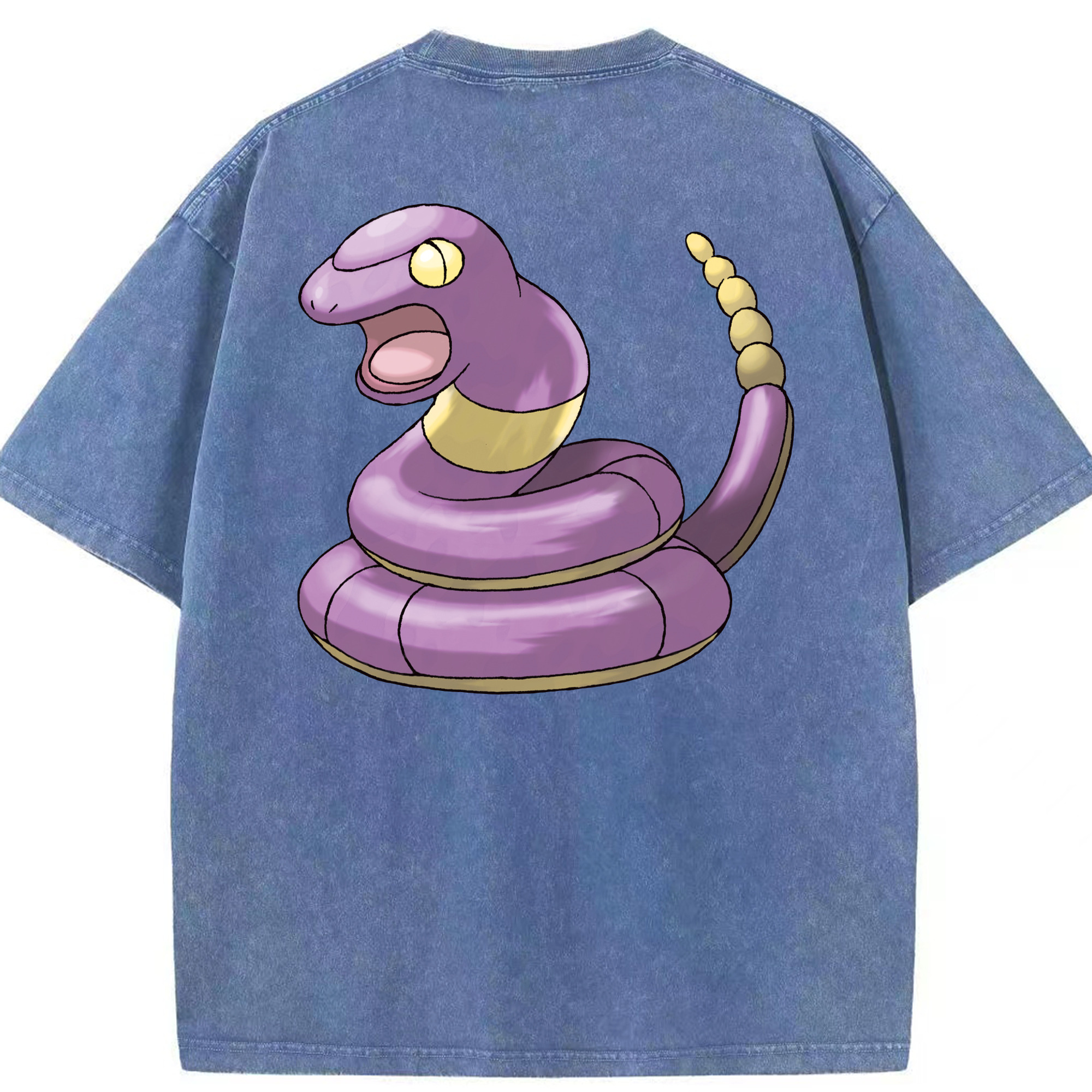 （画像用） ポケットモンスター Pokémon 綿100% ヴィンテージ風 半袖Tシャツ（背面プリント）