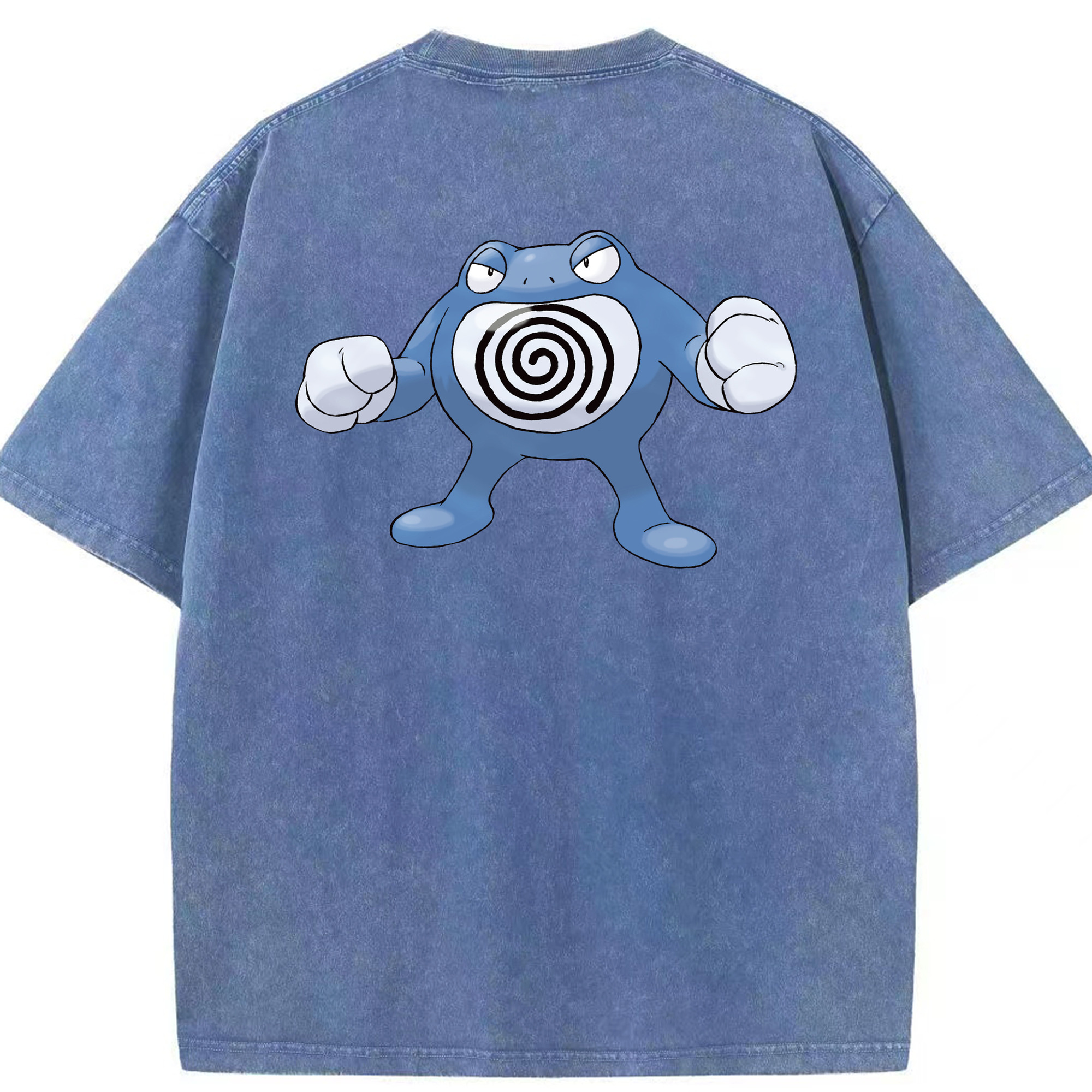 （画像用） ポケットモンスター Pokémon 綿100% ヴィンテージ風 半袖Tシャツ（背面プリント）