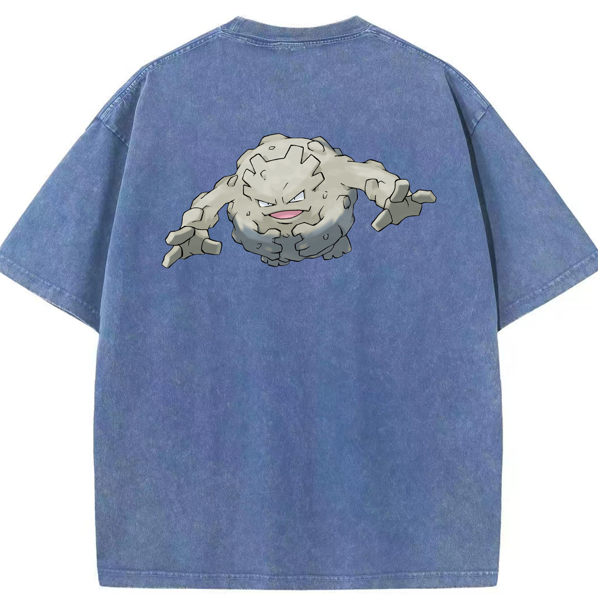 （画像用） ポケットモンスター Pokémon 綿100% ヴィンテージ風 半袖Tシャツ（背面プリント）