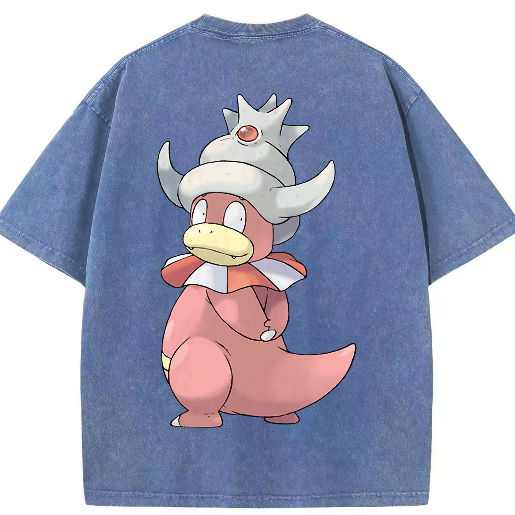 （画像用） ポケットモンスター Pokémon 綿100% ヴィンテージ風 半袖Tシャツ（背面プリント）