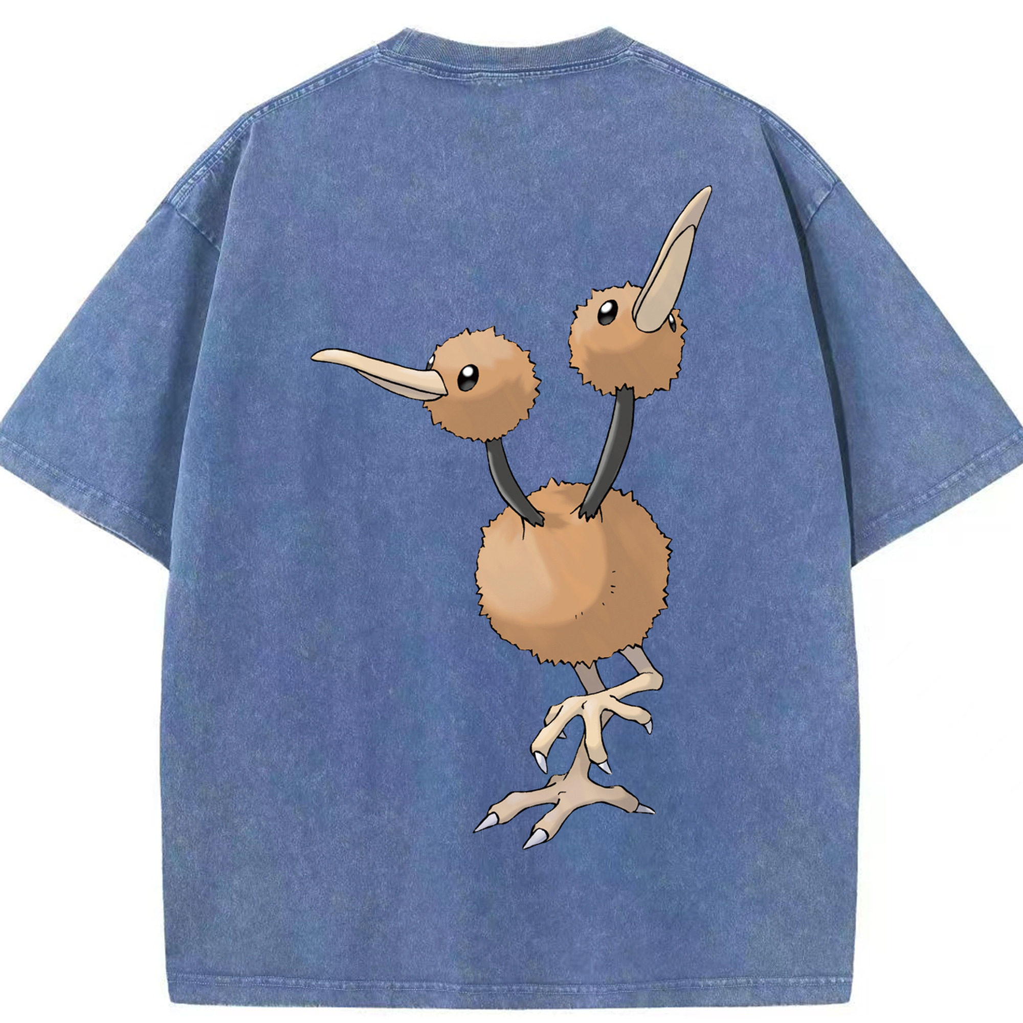 （画像用） ポケットモンスター Pokémon 綿100% ヴィンテージ風 半袖Tシャツ（背面プリント）