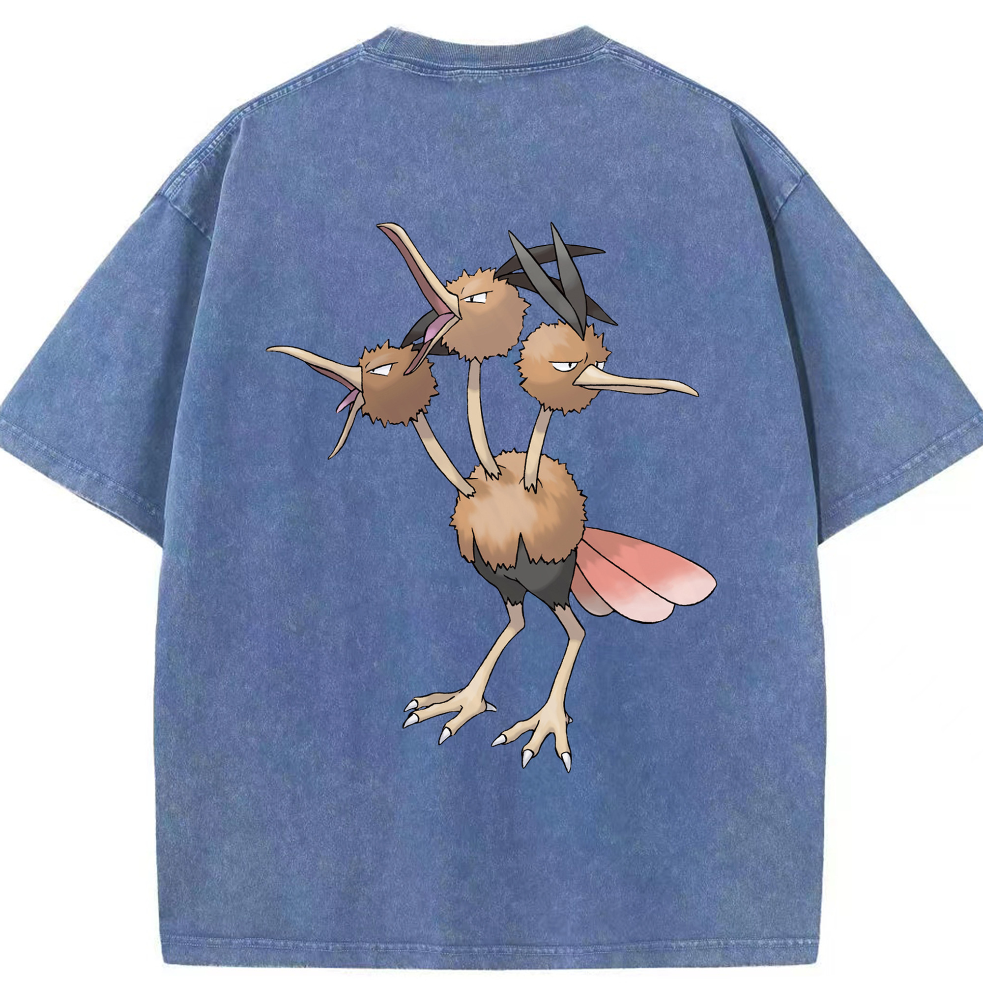 （画像用） ポケットモンスター Pokémon 綿100% ヴィンテージ風 半袖Tシャツ（背面プリント）