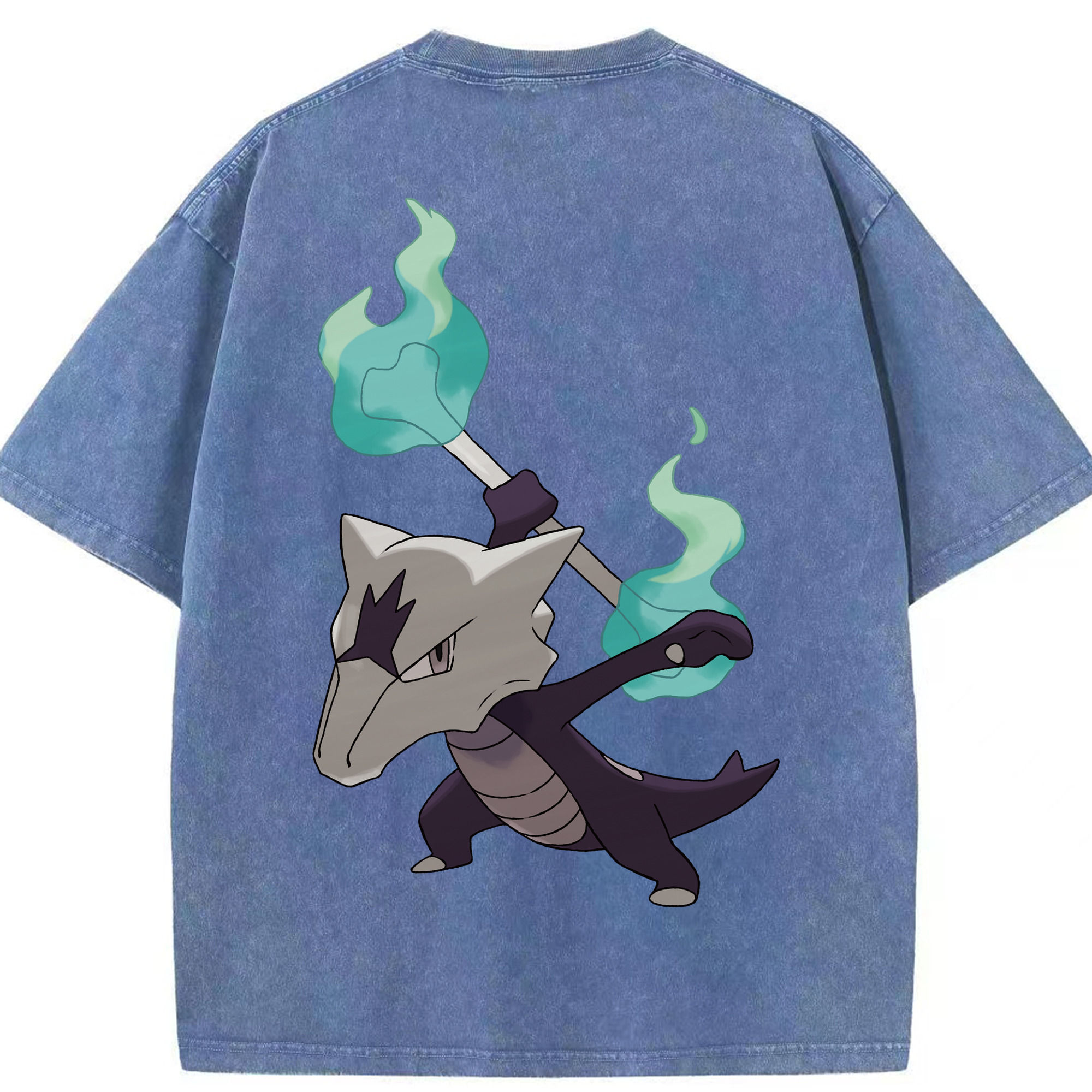 （画像用） ポケットモンスター Pokémon 綿100% ヴィンテージ風 半袖Tシャツ（背面プリント）