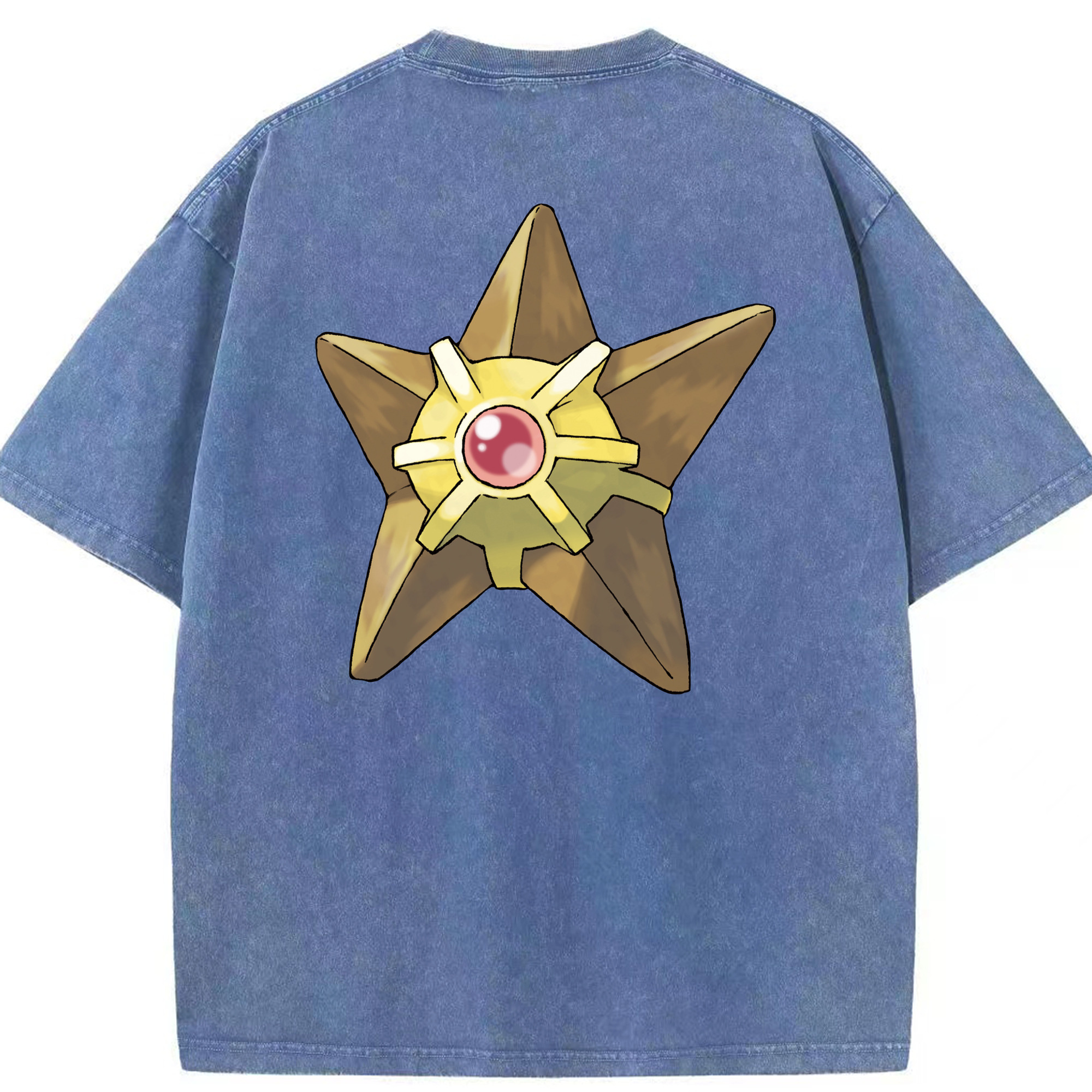 （画像用） ポケットモンスター Pokémon 綿100% ヴィンテージ風 半袖Tシャツ（背面プリント）