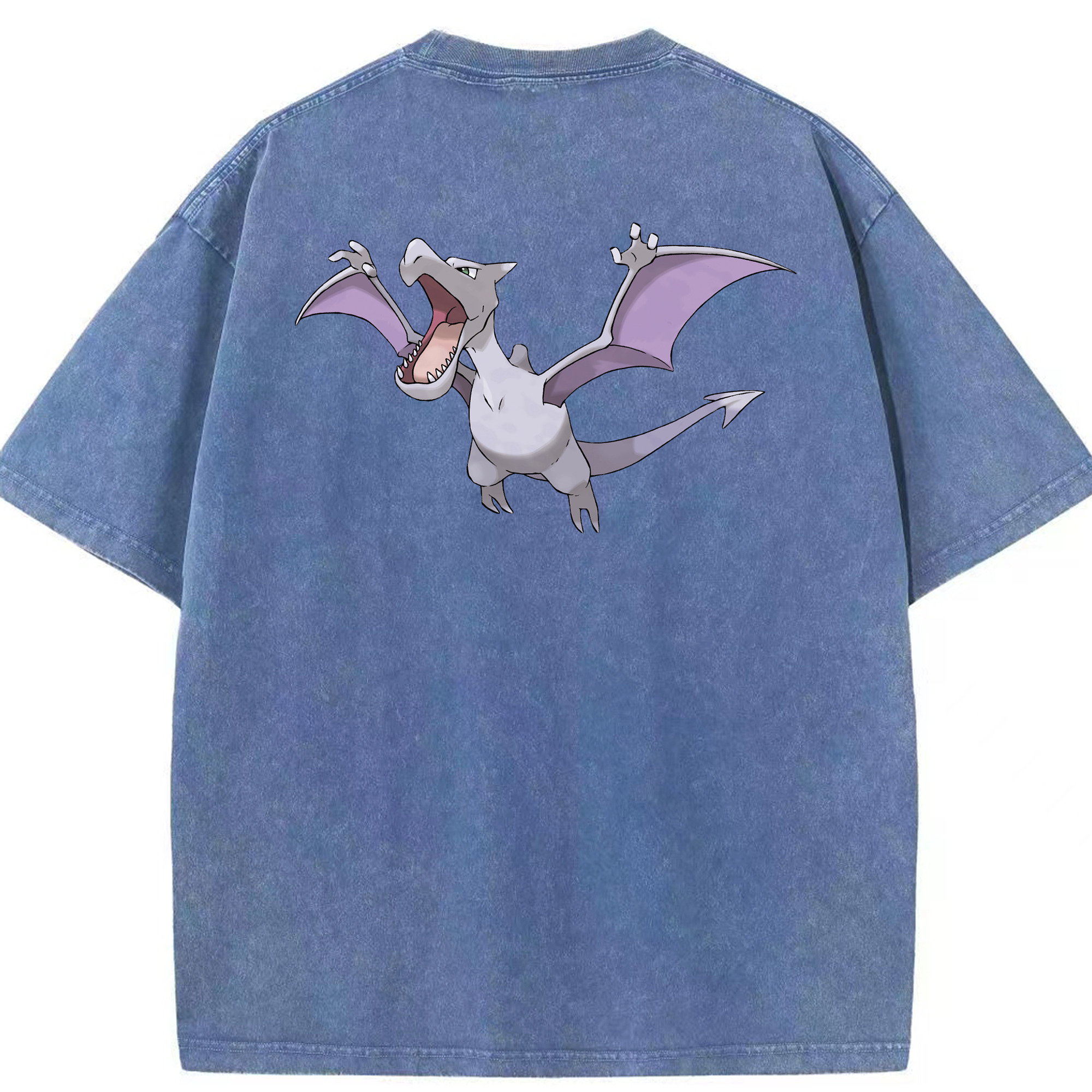 （画像用） ポケットモンスター Pokémon 綿100% ヴィンテージ風 半袖Tシャツ（背面プリント）