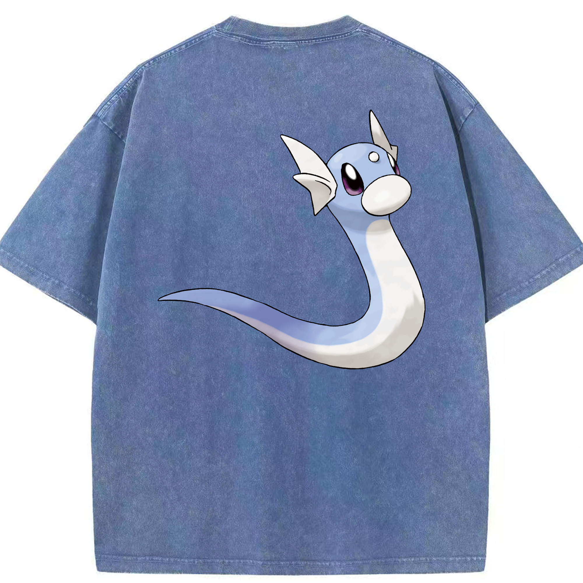 （画像用） ポケットモンスター Pokémon 綿100% ヴィンテージ風 半袖Tシャツ（背面プリント）