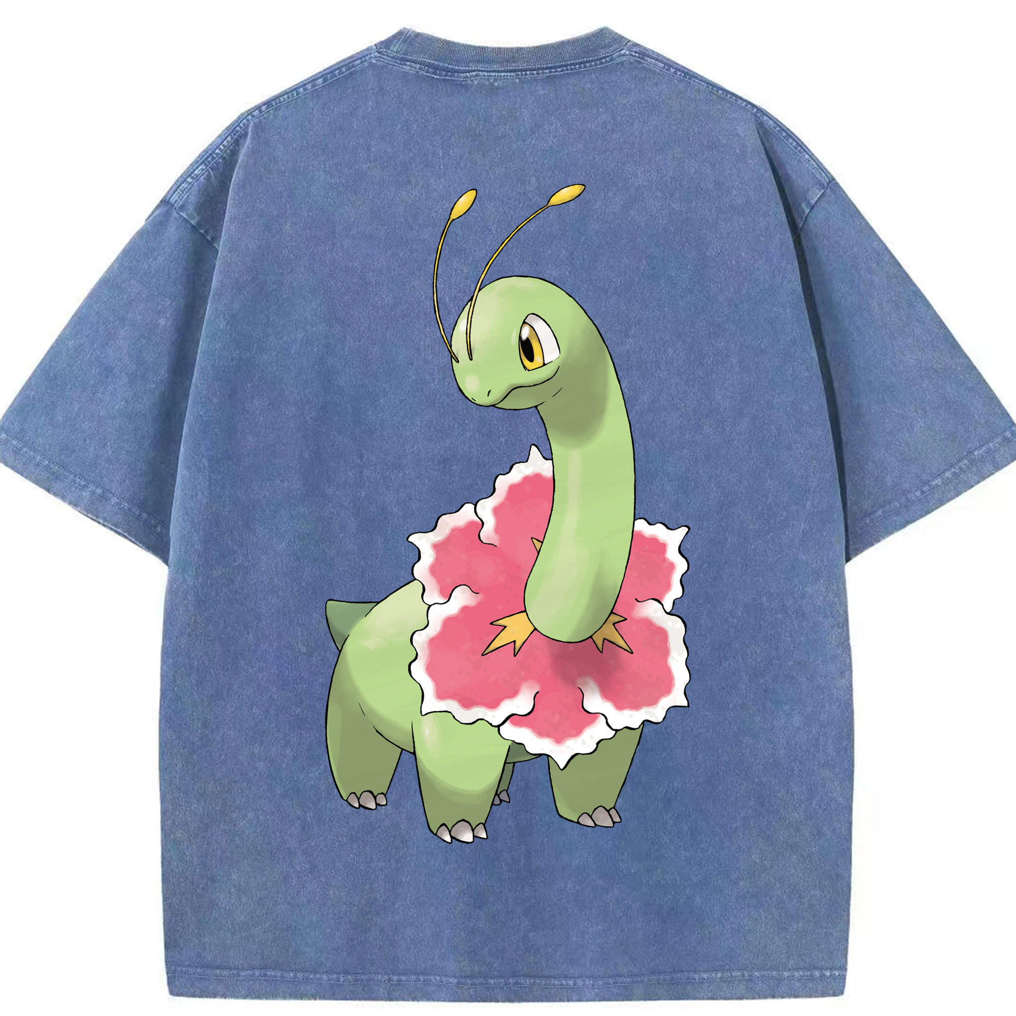 （画像用） ポケットモンスター Pokémon 綿100% ヴィンテージ風 半袖Tシャツ（背面プリント）