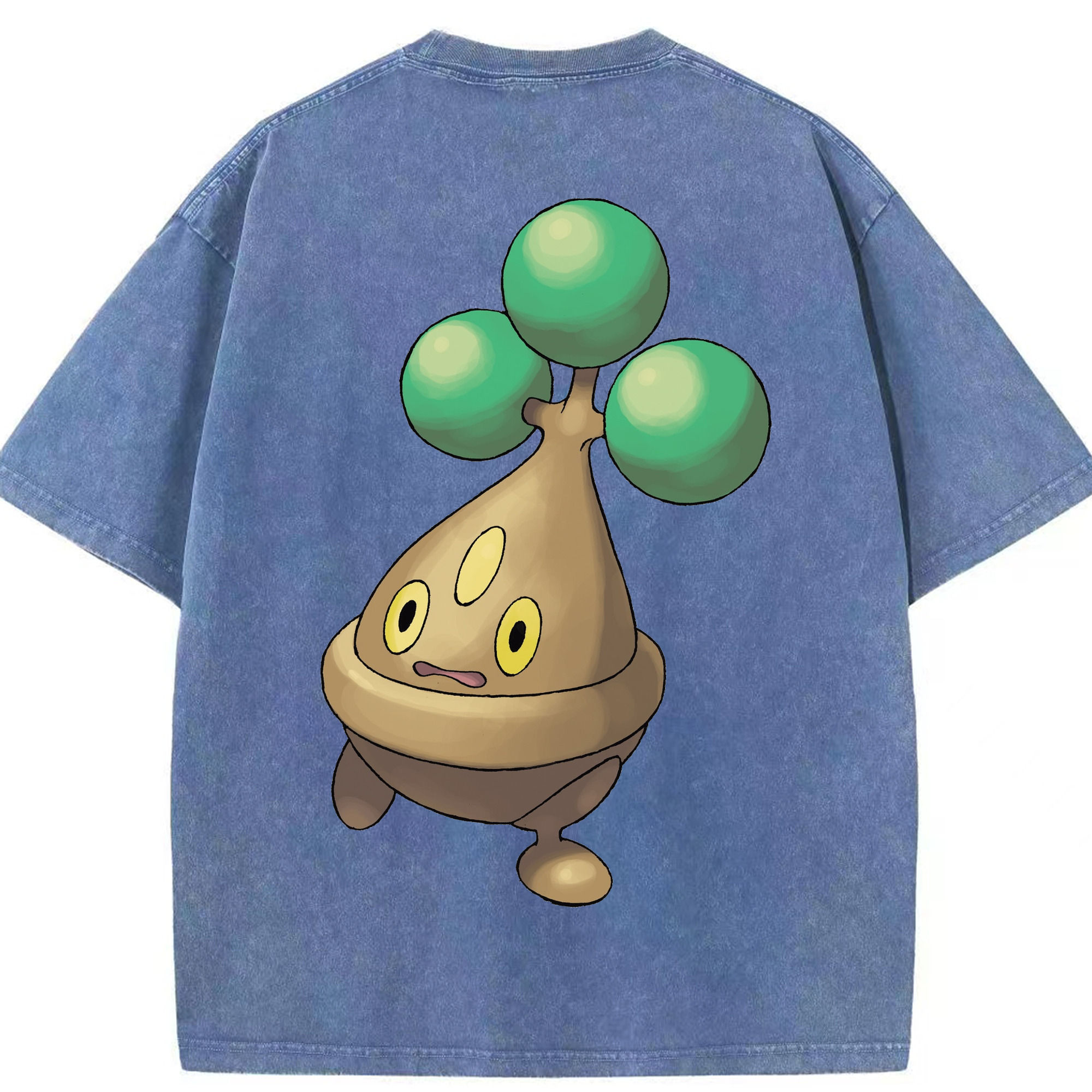 （画像用） ポケットモンスター Pokémon 綿100% ヴィンテージ風 半袖Tシャツ（背面プリント）