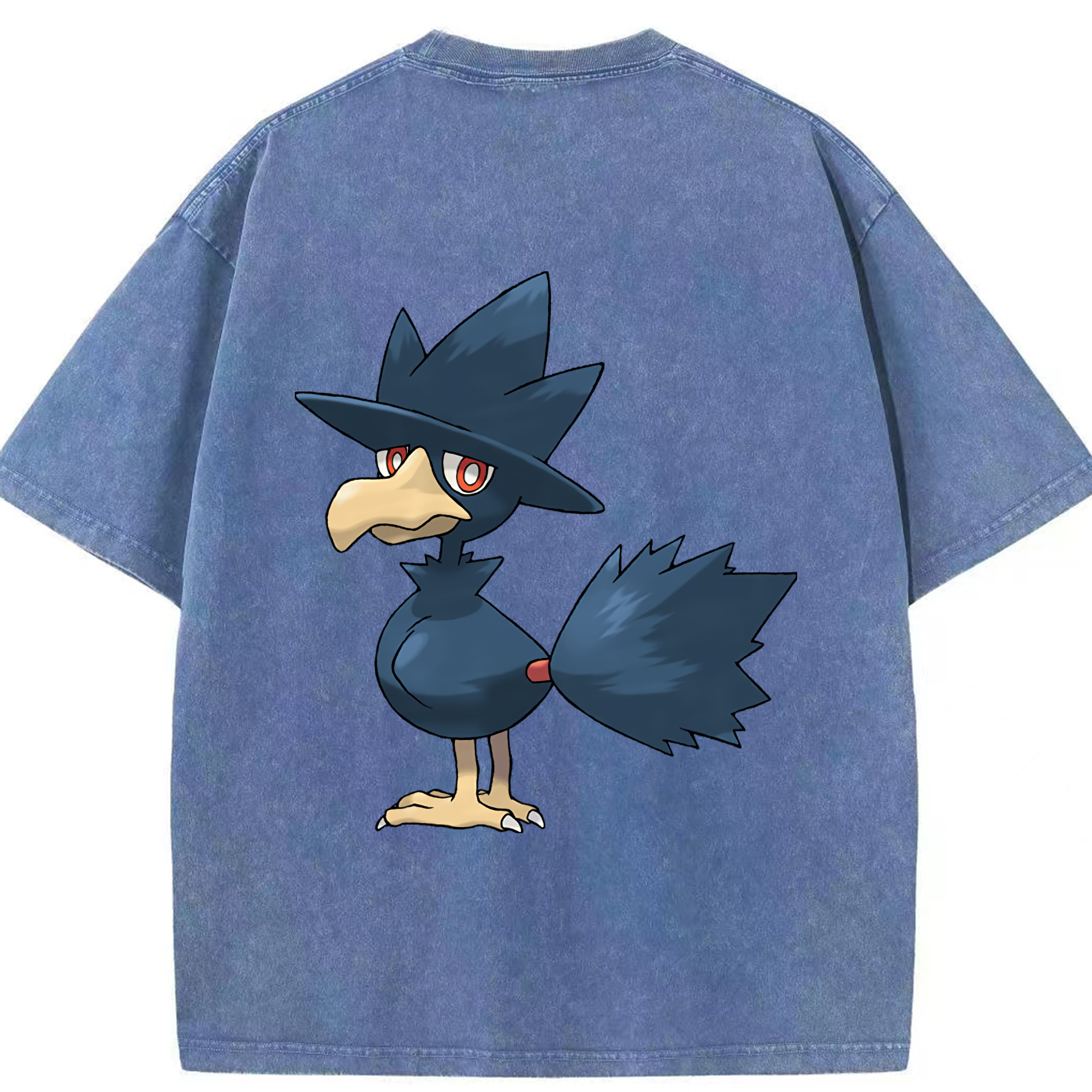 （画像用） ポケットモンスター Pokémon 綿100% ヴィンテージ風 半袖Tシャツ（背面プリント）