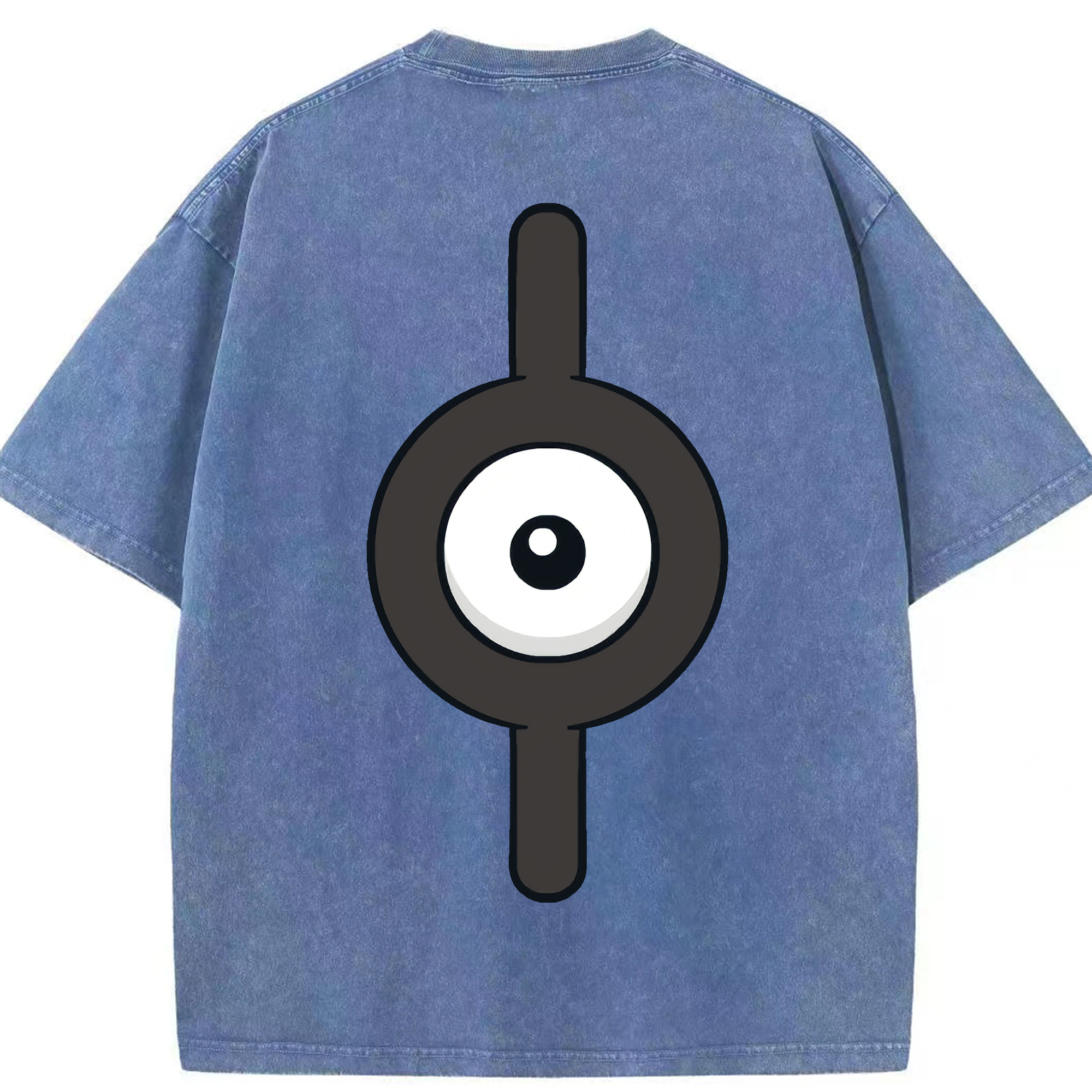 （画像用） ポケットモンスター Pokémon 綿100% ヴィンテージ風 半袖Tシャツ（背面プリント）