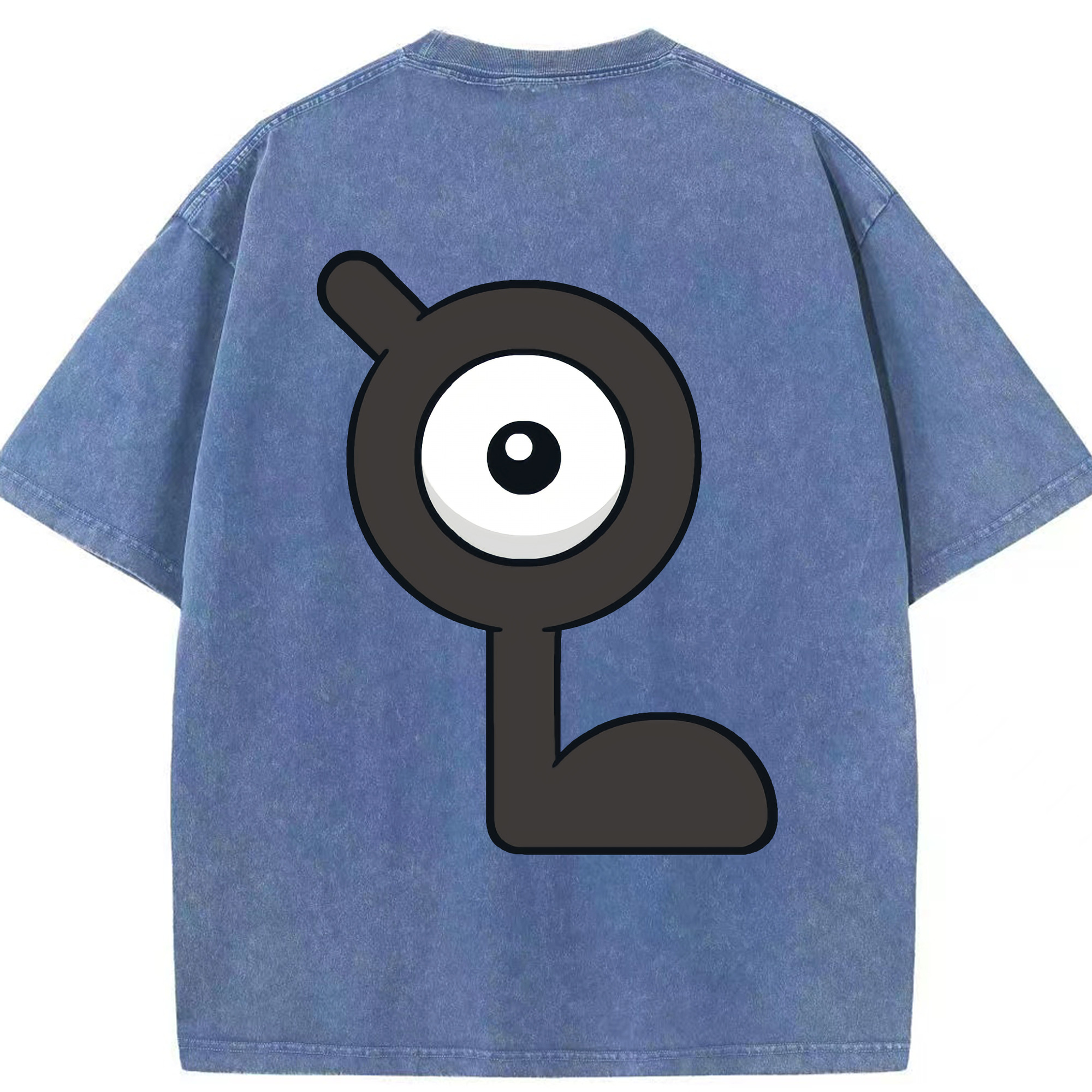 （画像用） ポケットモンスター Pokémon 綿100% ヴィンテージ風 半袖Tシャツ（背面プリント）
