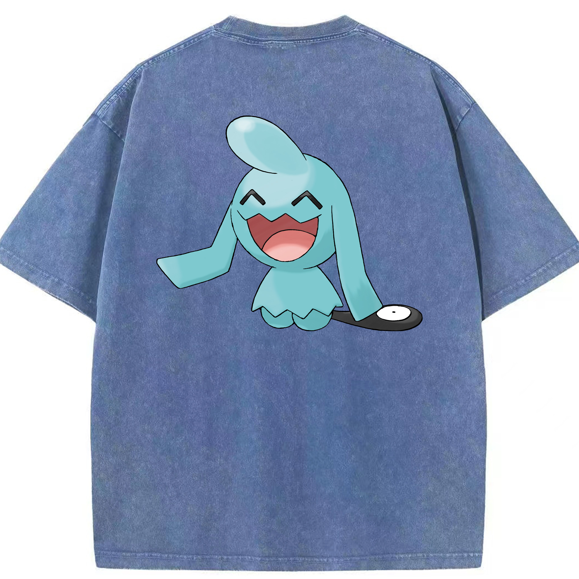 （画像用） ポケットモンスター Pokémon 綿100% ヴィンテージ風 半袖Tシャツ（背面プリント）