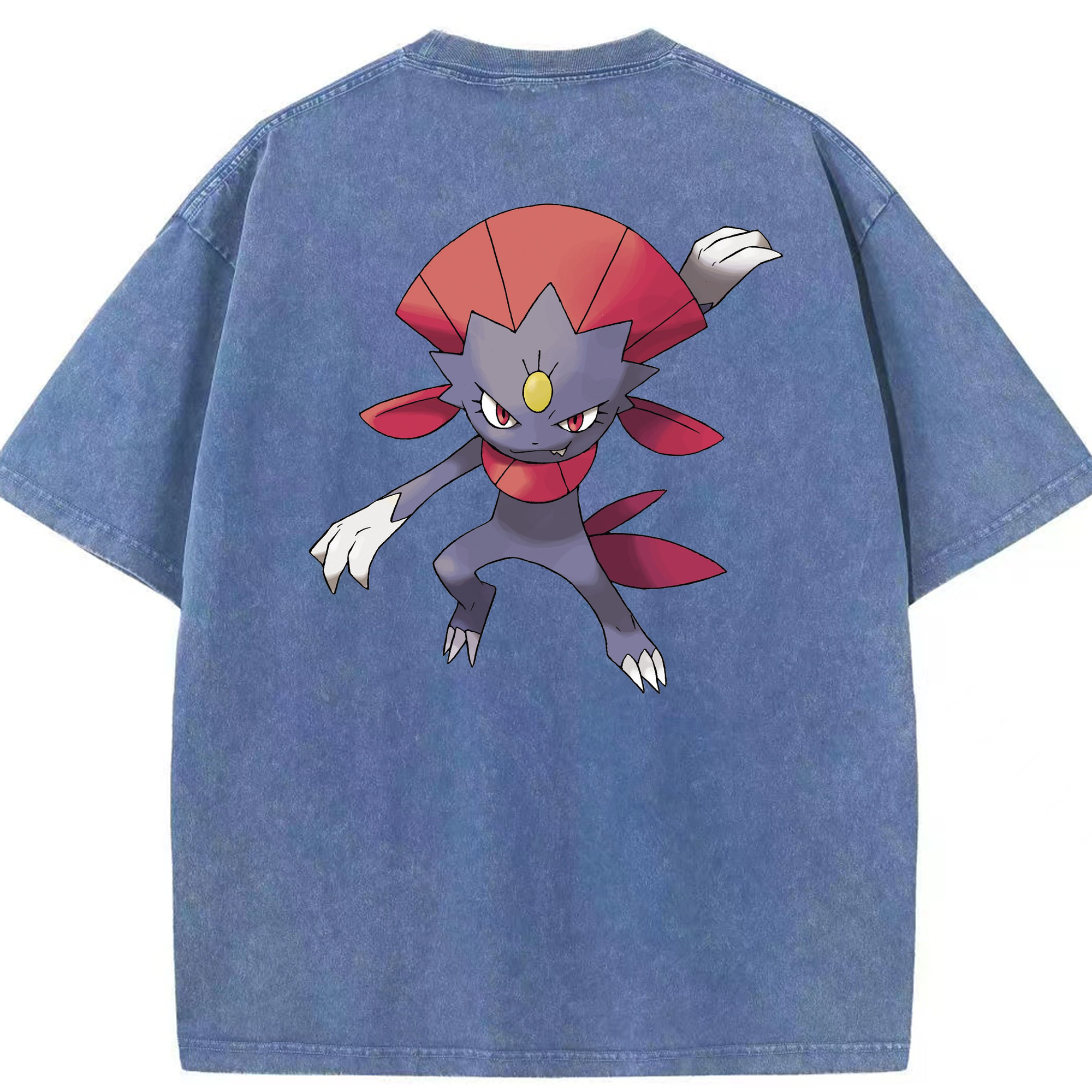 （画像用） ポケットモンスター Pokémon 綿100% ヴィンテージ風 半袖Tシャツ（背面プリント）
