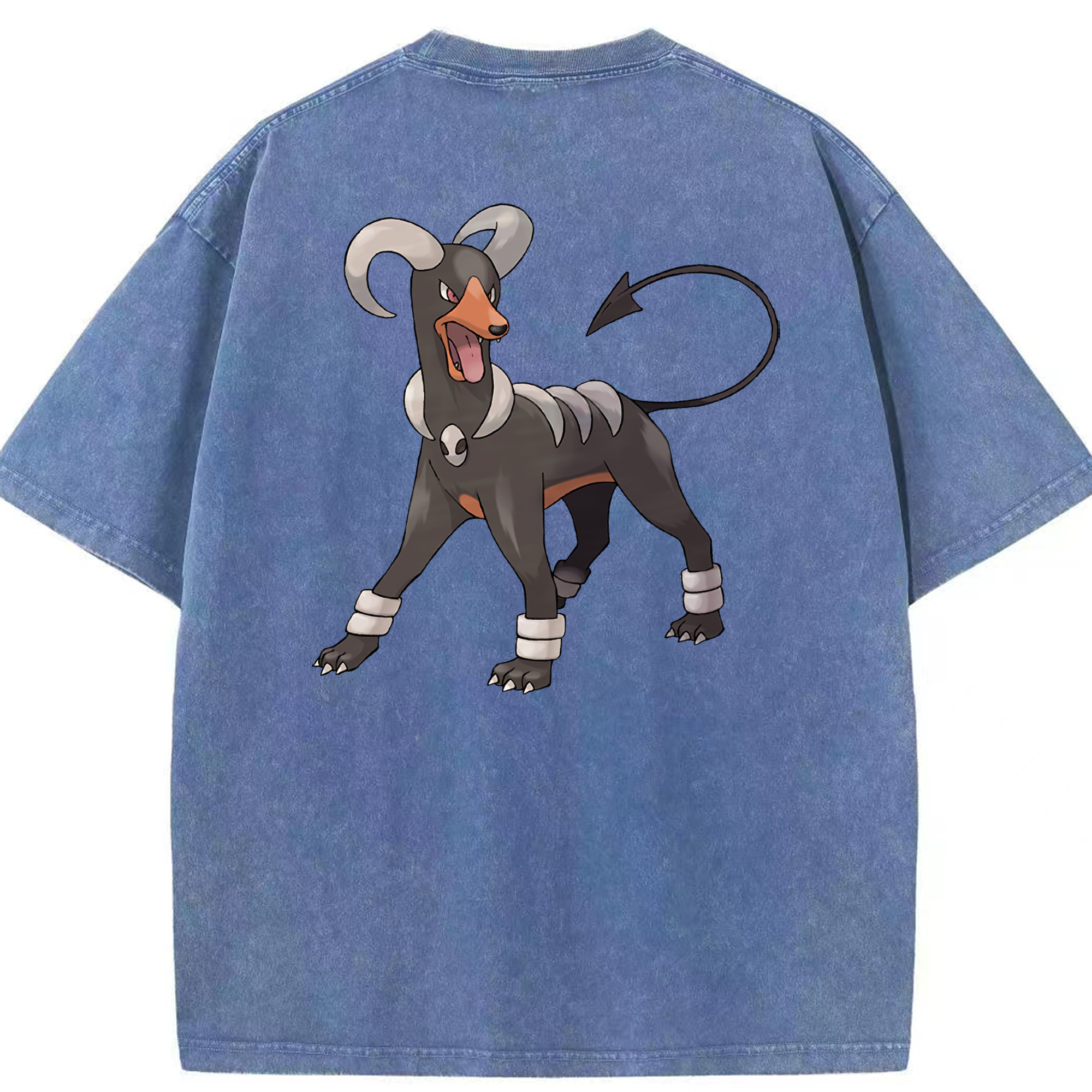 （画像用） ポケットモンスター Pokémon 綿100% ヴィンテージ風 半袖Tシャツ（背面プリント）