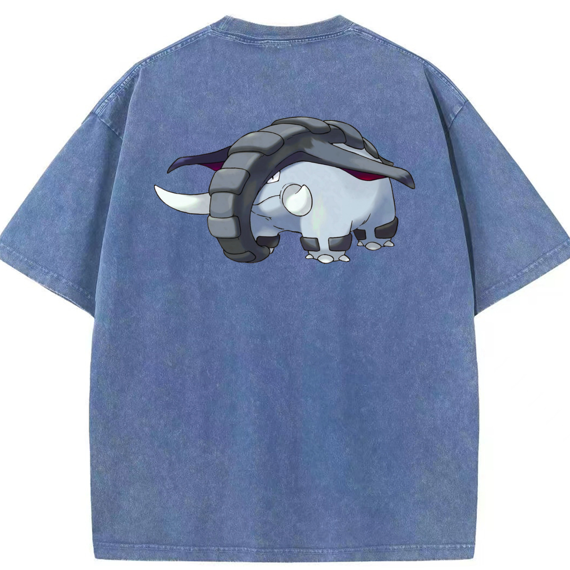 （画像用） ポケットモンスター Pokémon 綿100% ヴィンテージ風 半袖Tシャツ（背面プリント）