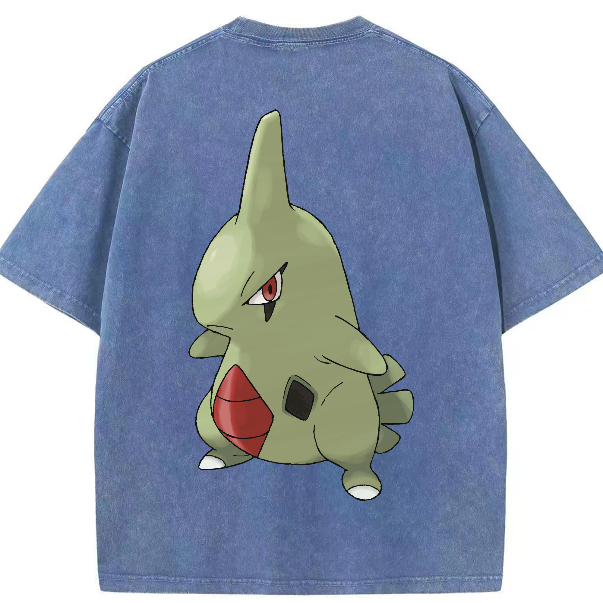 （画像用） ポケットモンスター Pokémon 綿100% ヴィンテージ風 半袖Tシャツ（背面プリント）