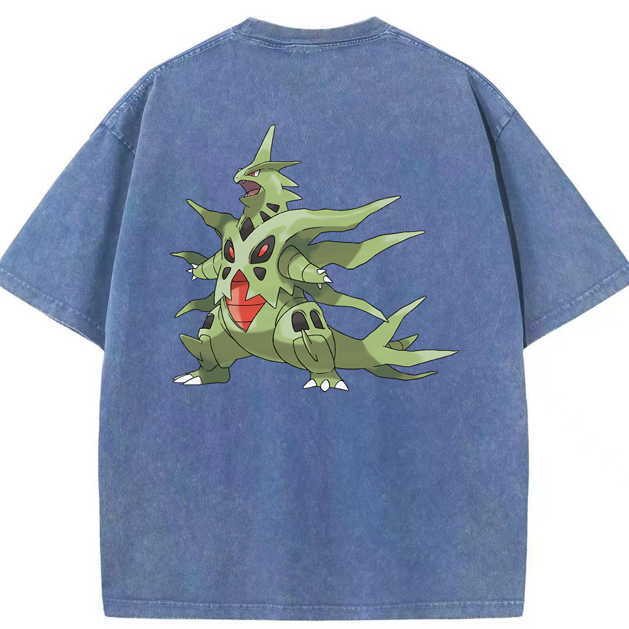 （画像用） ポケットモンスター Pokémon 綿100% ヴィンテージ風 半袖Tシャツ（背面プリント）