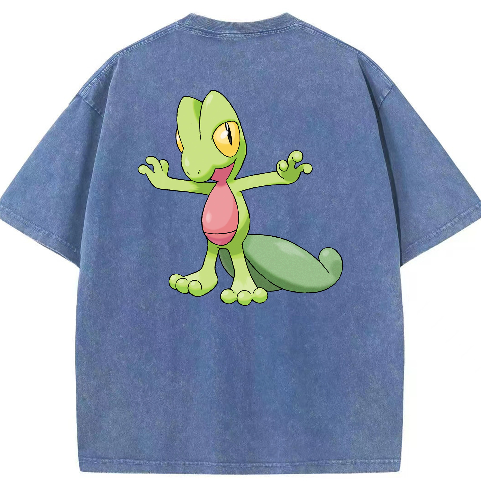 （画像用） ポケットモンスター Pokémon 綿100% ヴィンテージ風 半袖Tシャツ（背面プリント）