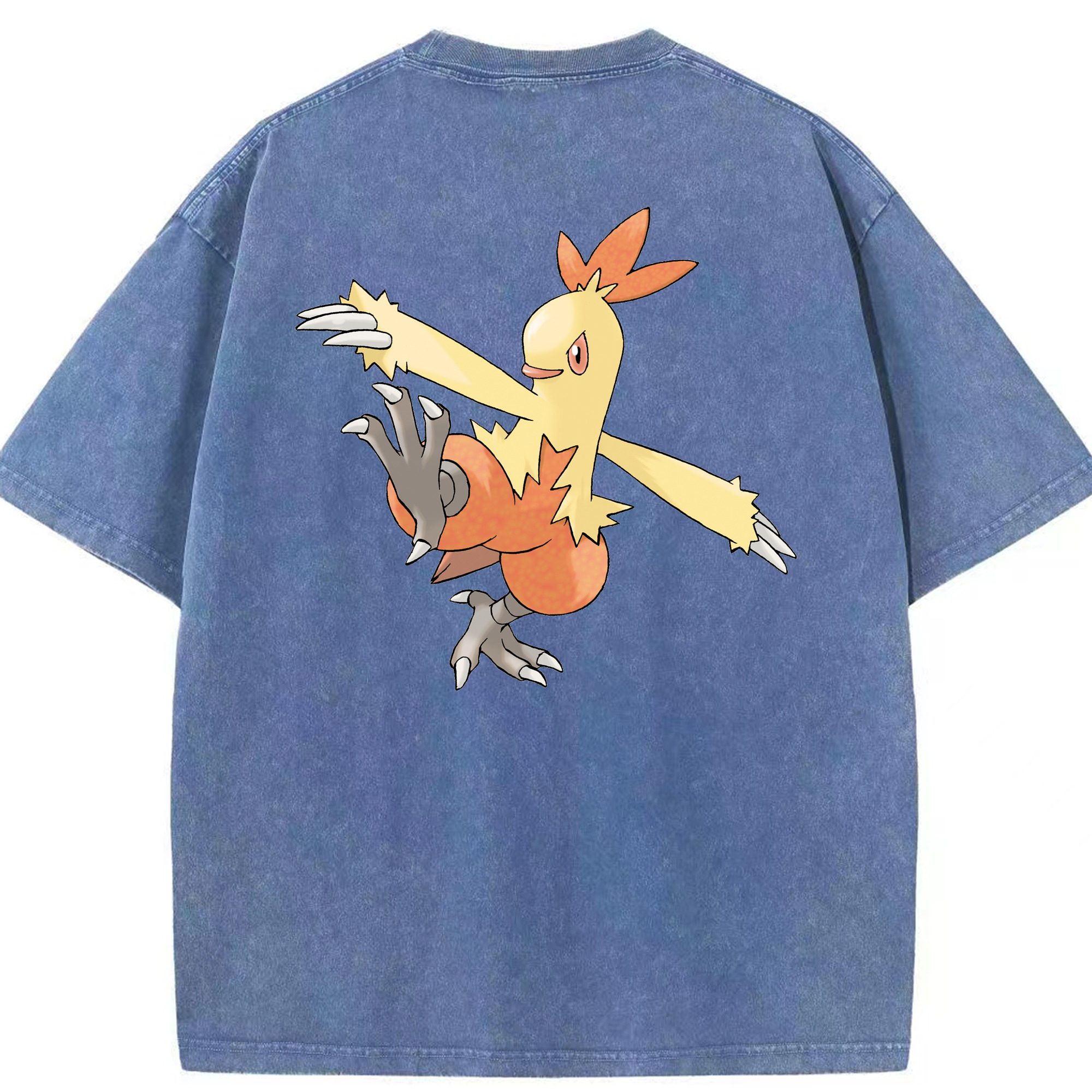 （画像用） ポケットモンスター Pokémon 綿100% ヴィンテージ風 半袖Tシャツ（背面プリント）