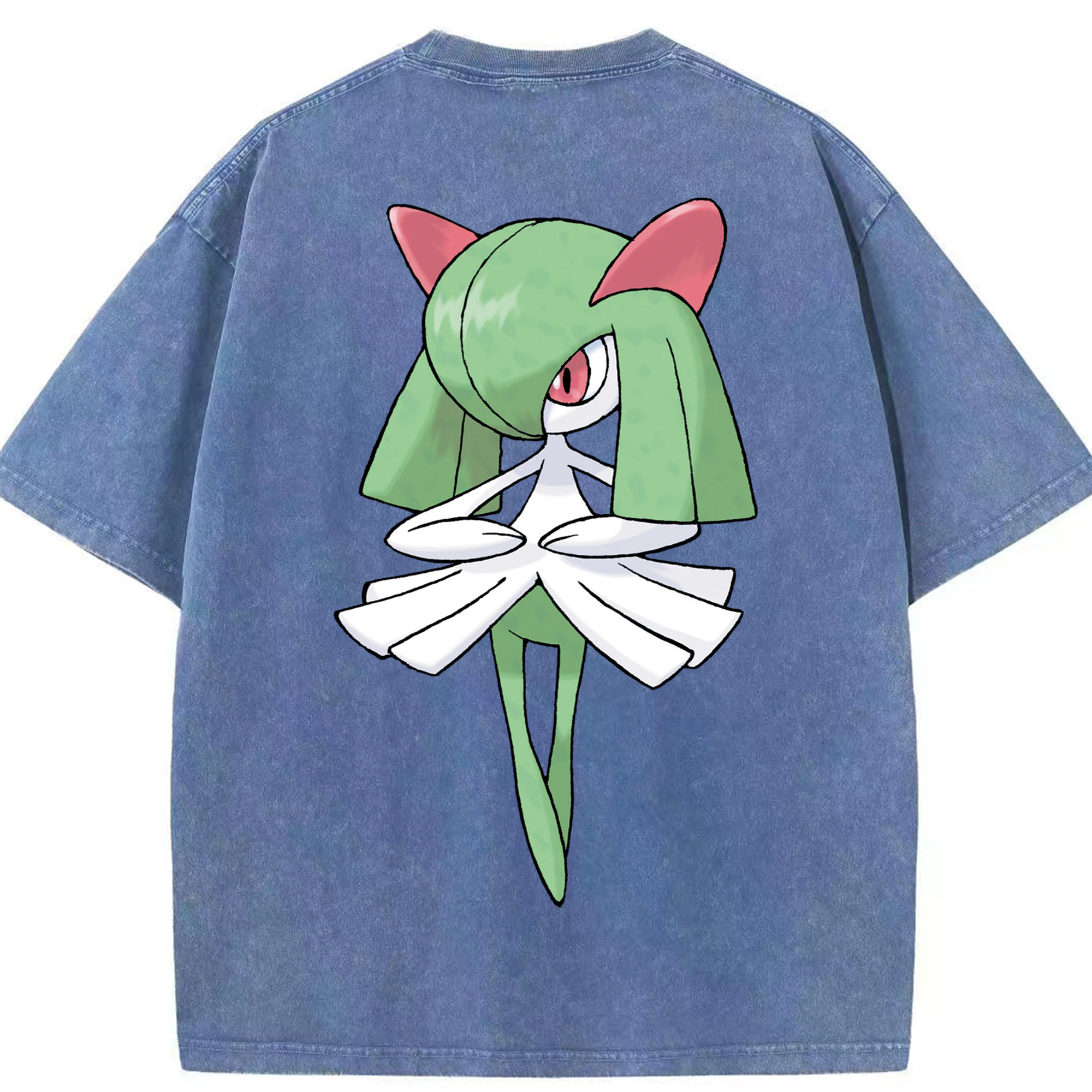（画像用） ポケットモンスター Pokémon 綿100% ヴィンテージ風 半袖Tシャツ（背面プリント）