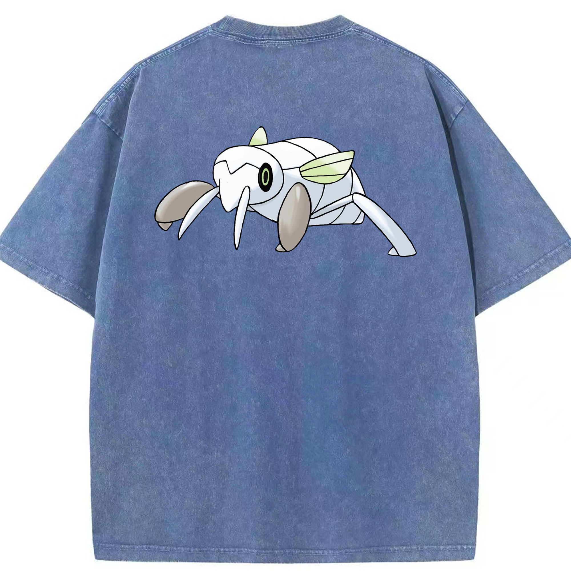 （画像用） ポケットモンスター Pokémon 綿100% ヴィンテージ風 半袖Tシャツ（背面プリント）
