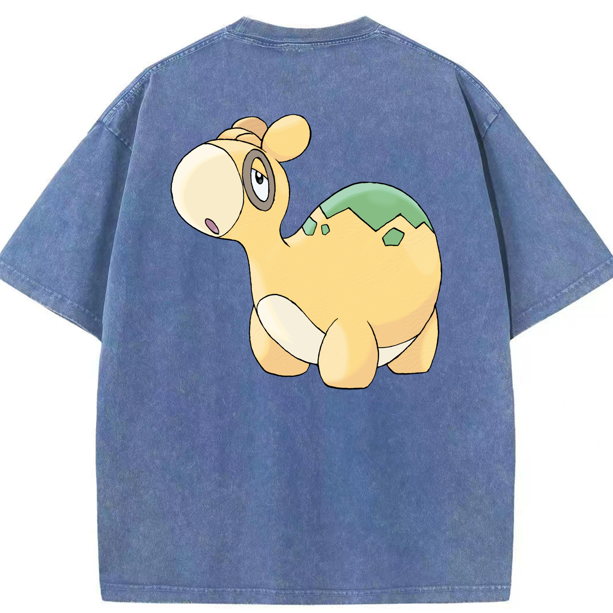 （画像用） ポケットモンスター Pokémon 綿100% ヴィンテージ風 半袖Tシャツ（背面プリント）