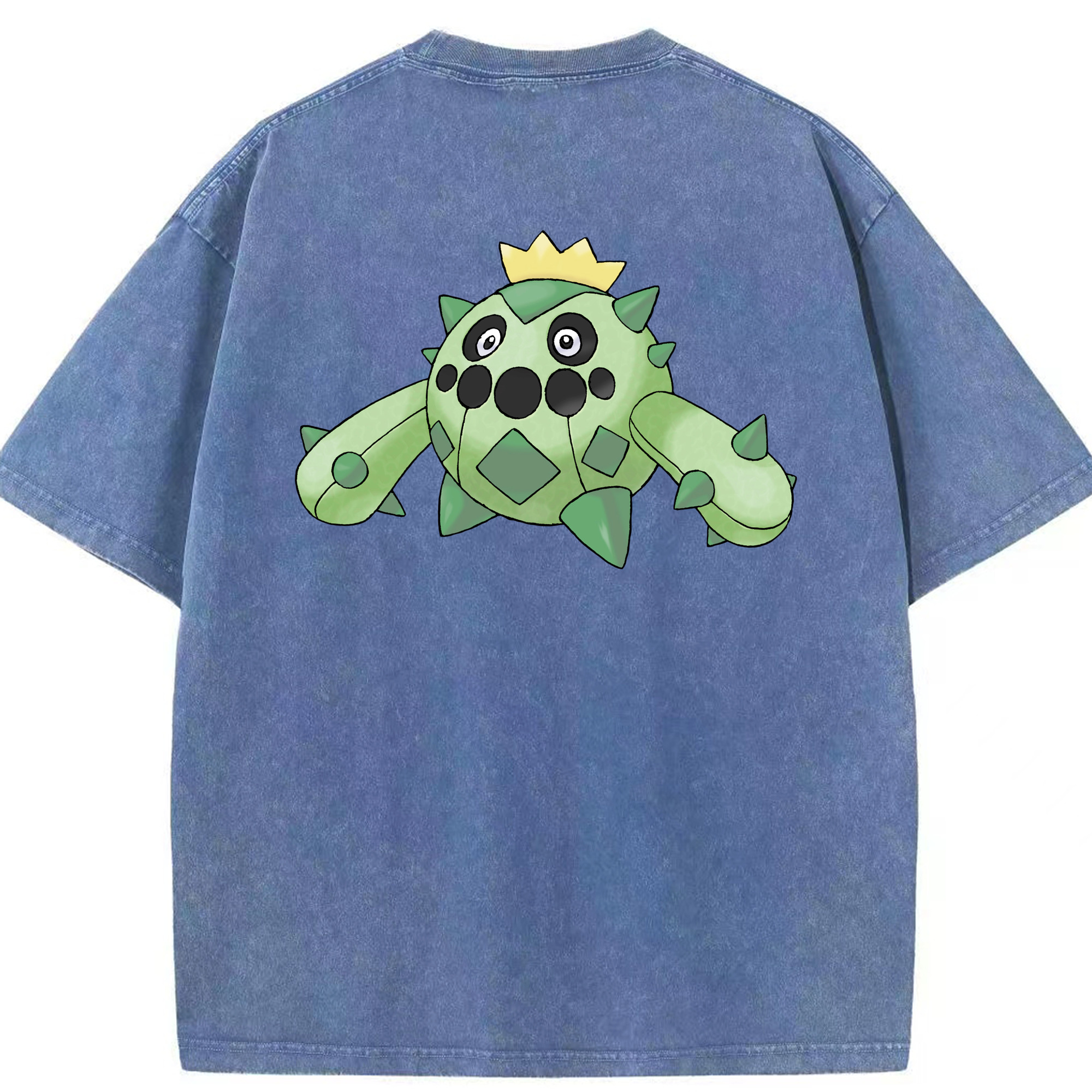 （画像用） ポケットモンスター Pokémon 綿100% ヴィンテージ風 半袖Tシャツ（背面プリント）