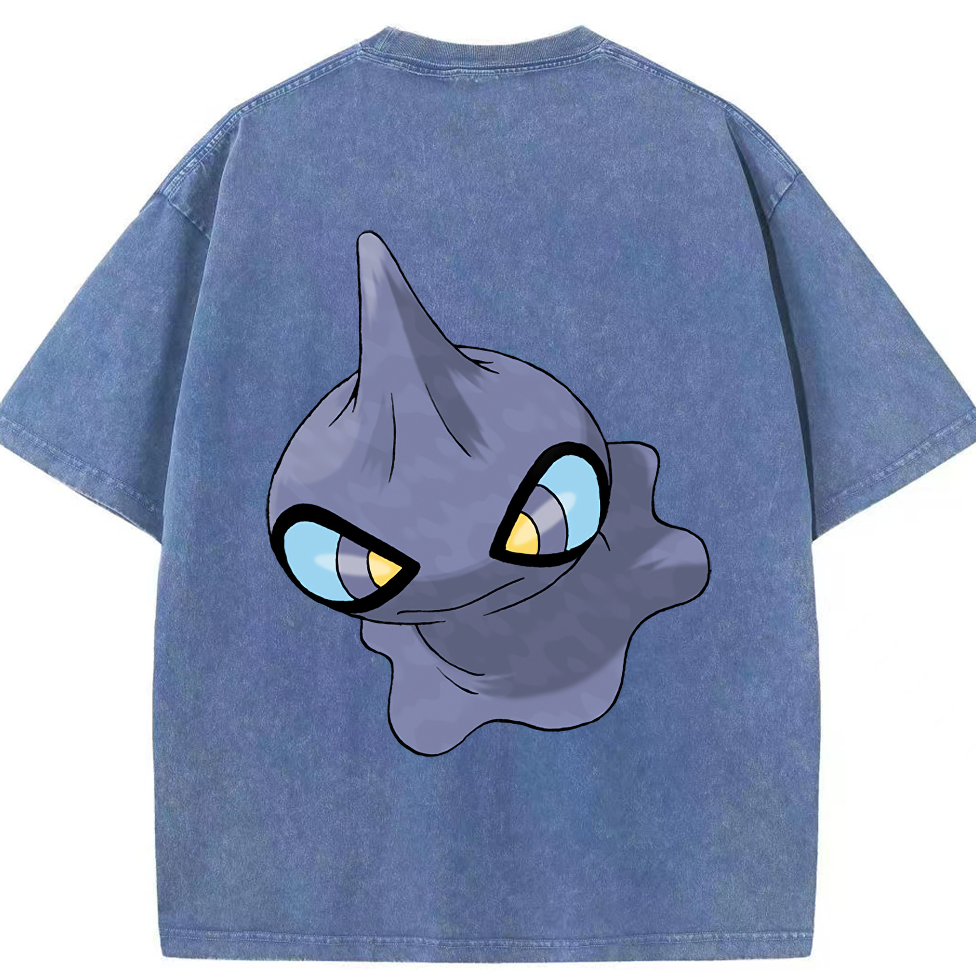 （画像用） ポケットモンスター Pokémon 綿100% ヴィンテージ風 半袖Tシャツ（背面プリント）