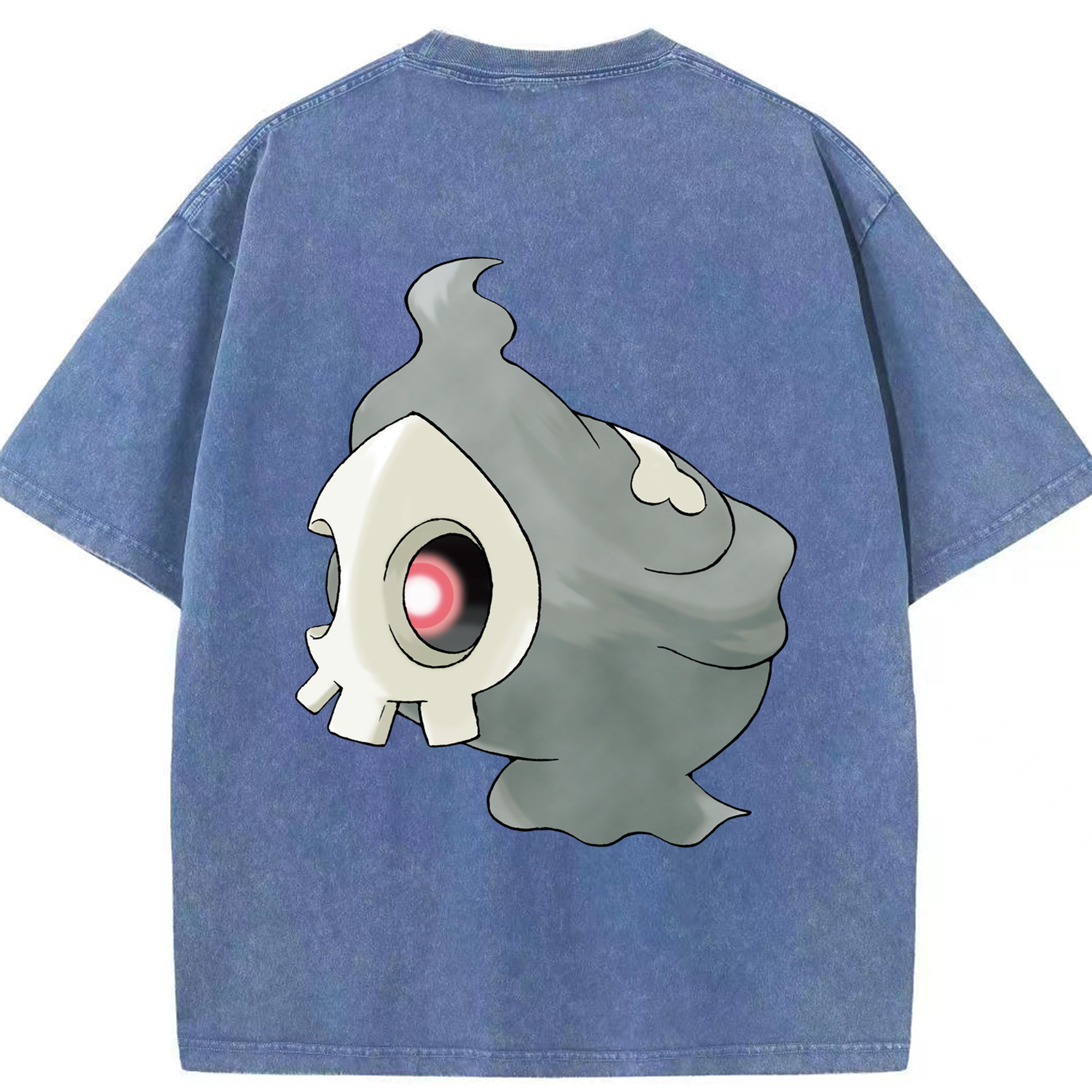 （画像用） ポケットモンスター Pokémon 綿100% ヴィンテージ風 半袖Tシャツ（背面プリント）
